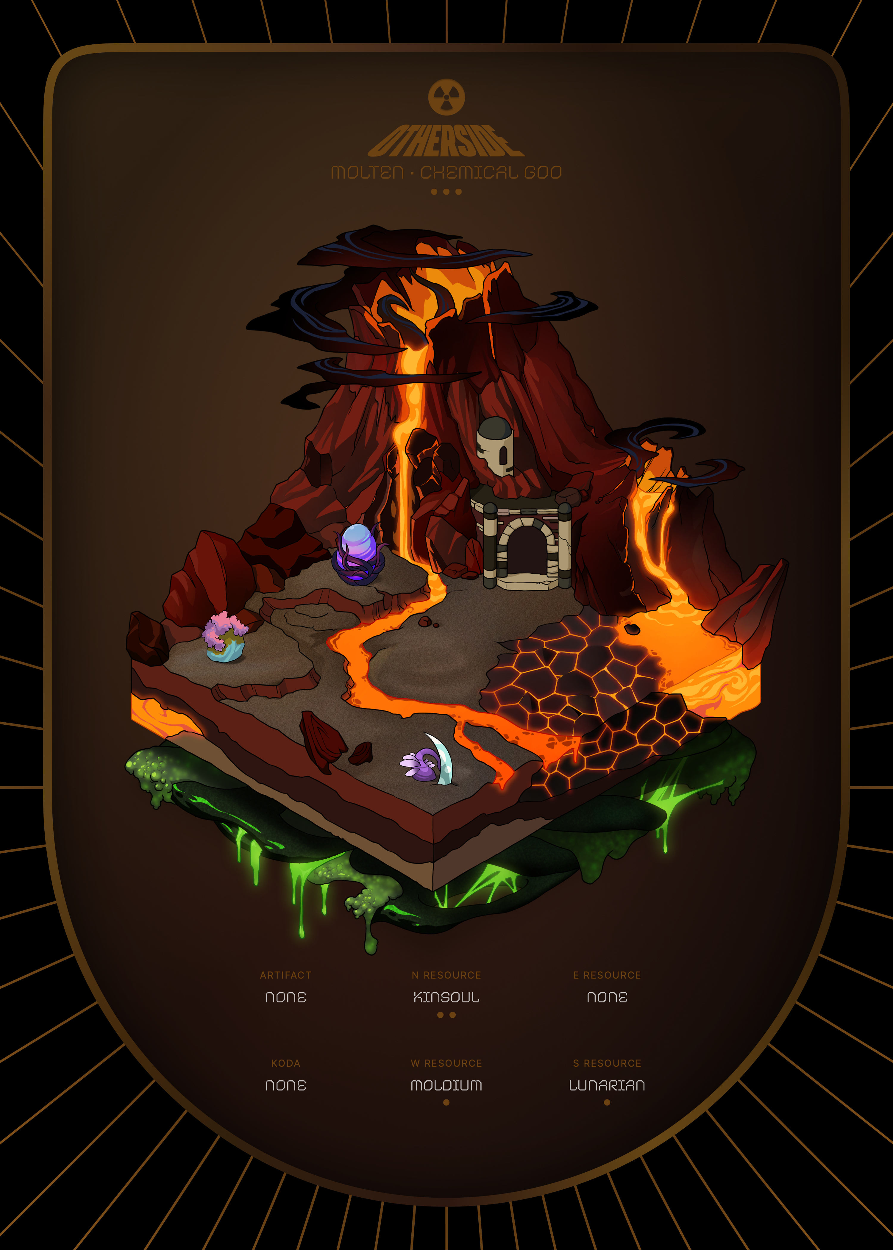 Otherdeed #15302 — Molten