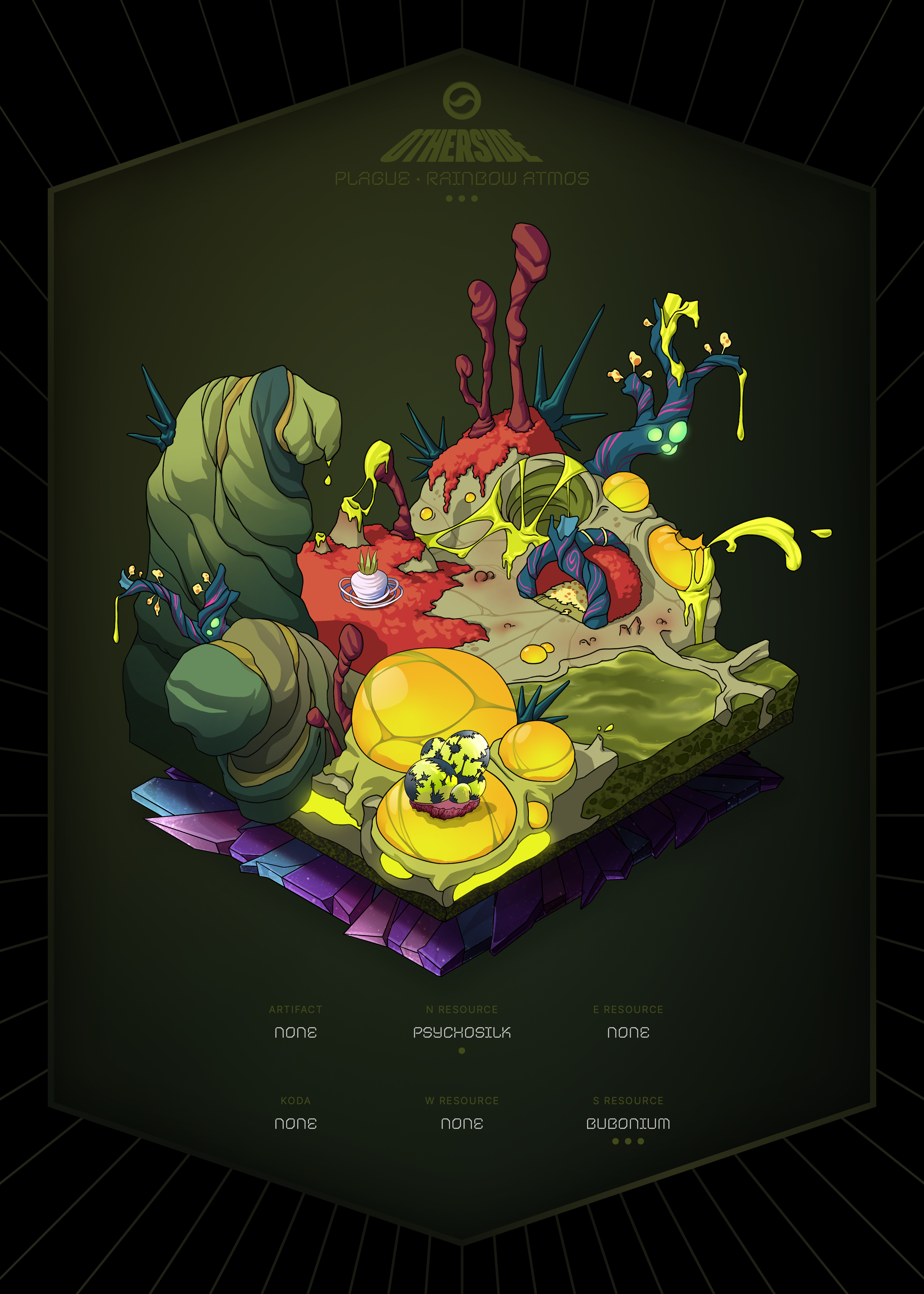 Otherdeed #80187 — Plague