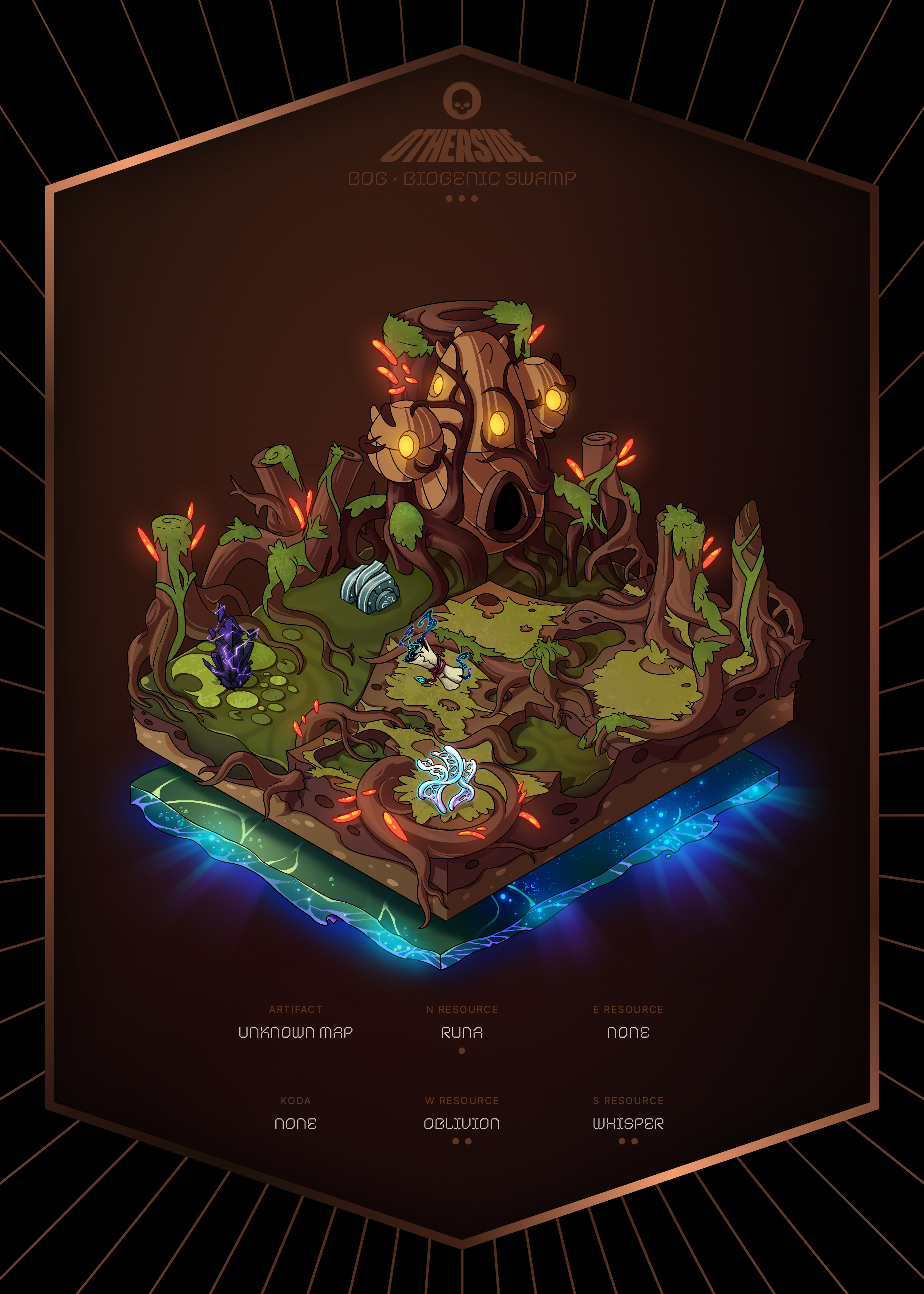 Otherdeed #8500 — Bog