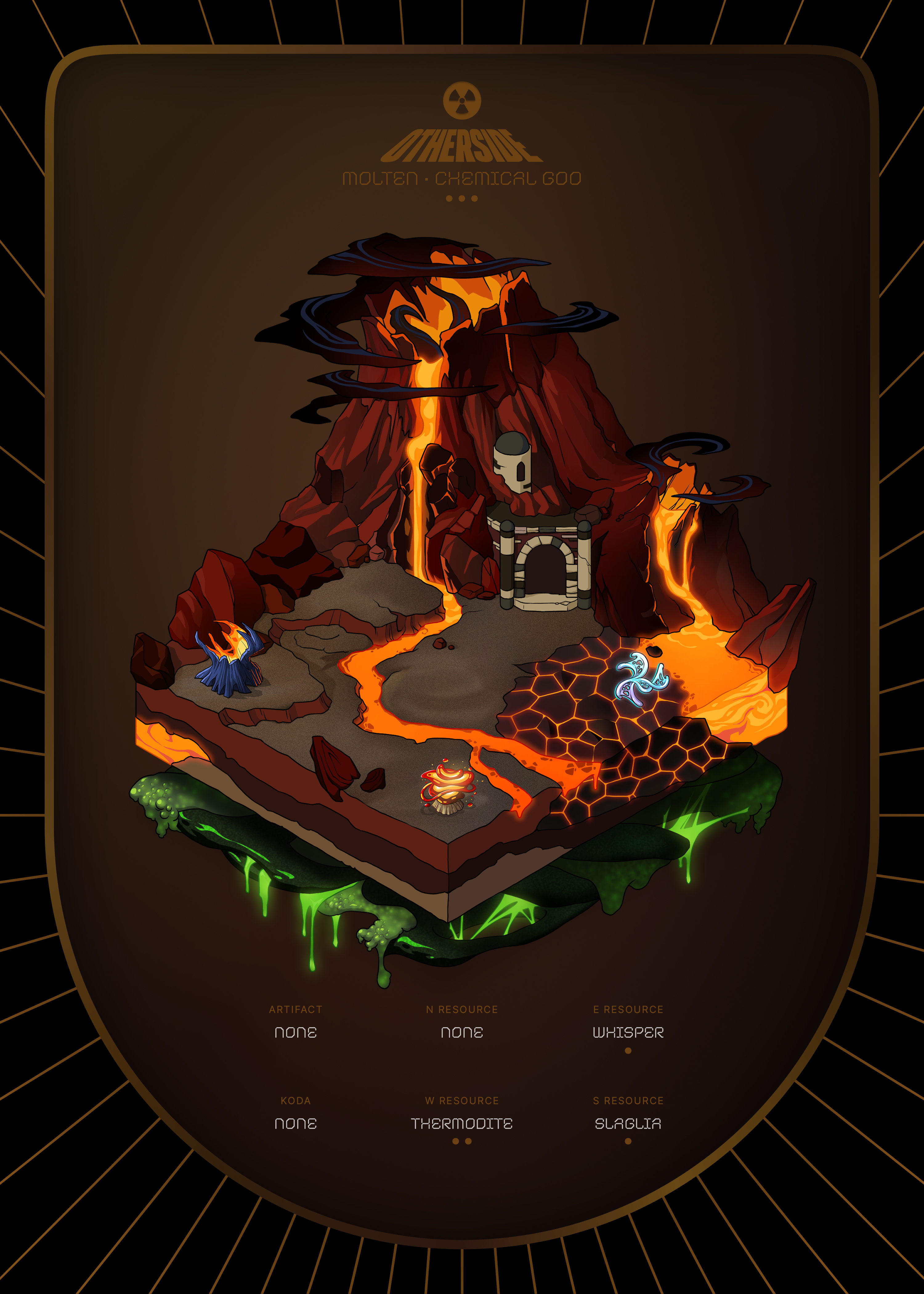 Otherdeed #25946 — Molten