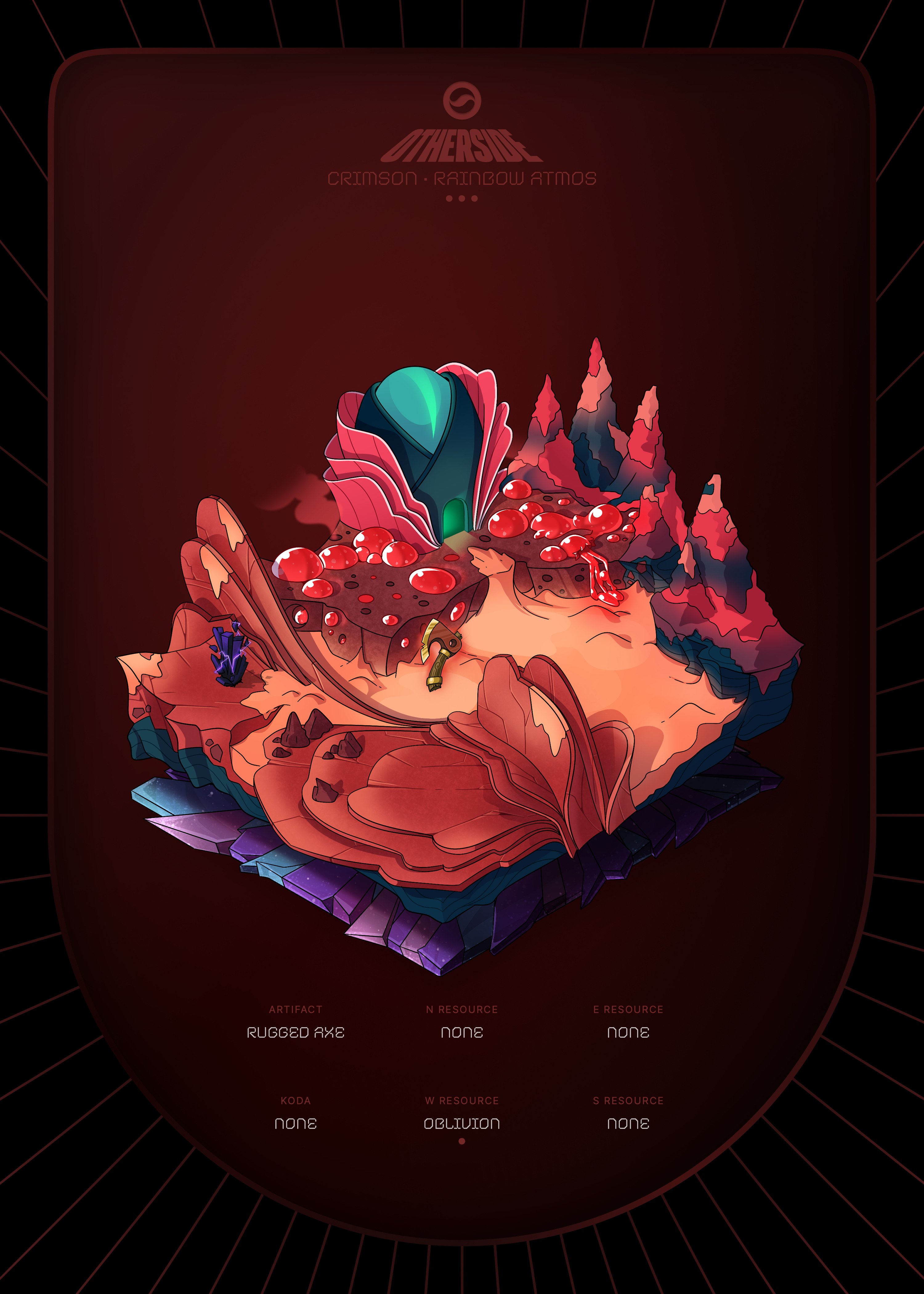 Otherdeed #68293 — Crimson