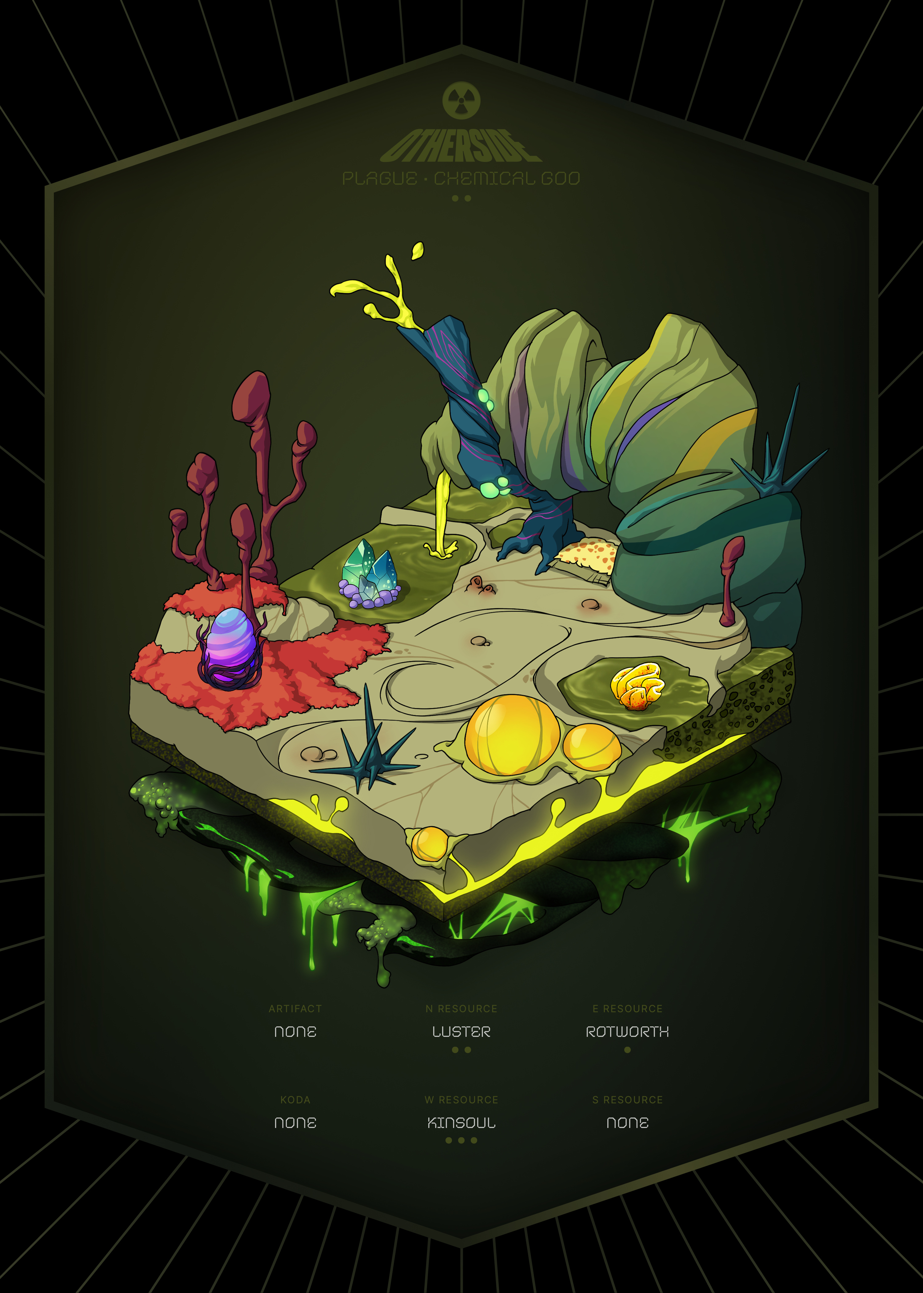 Otherdeed #10851 — Plague