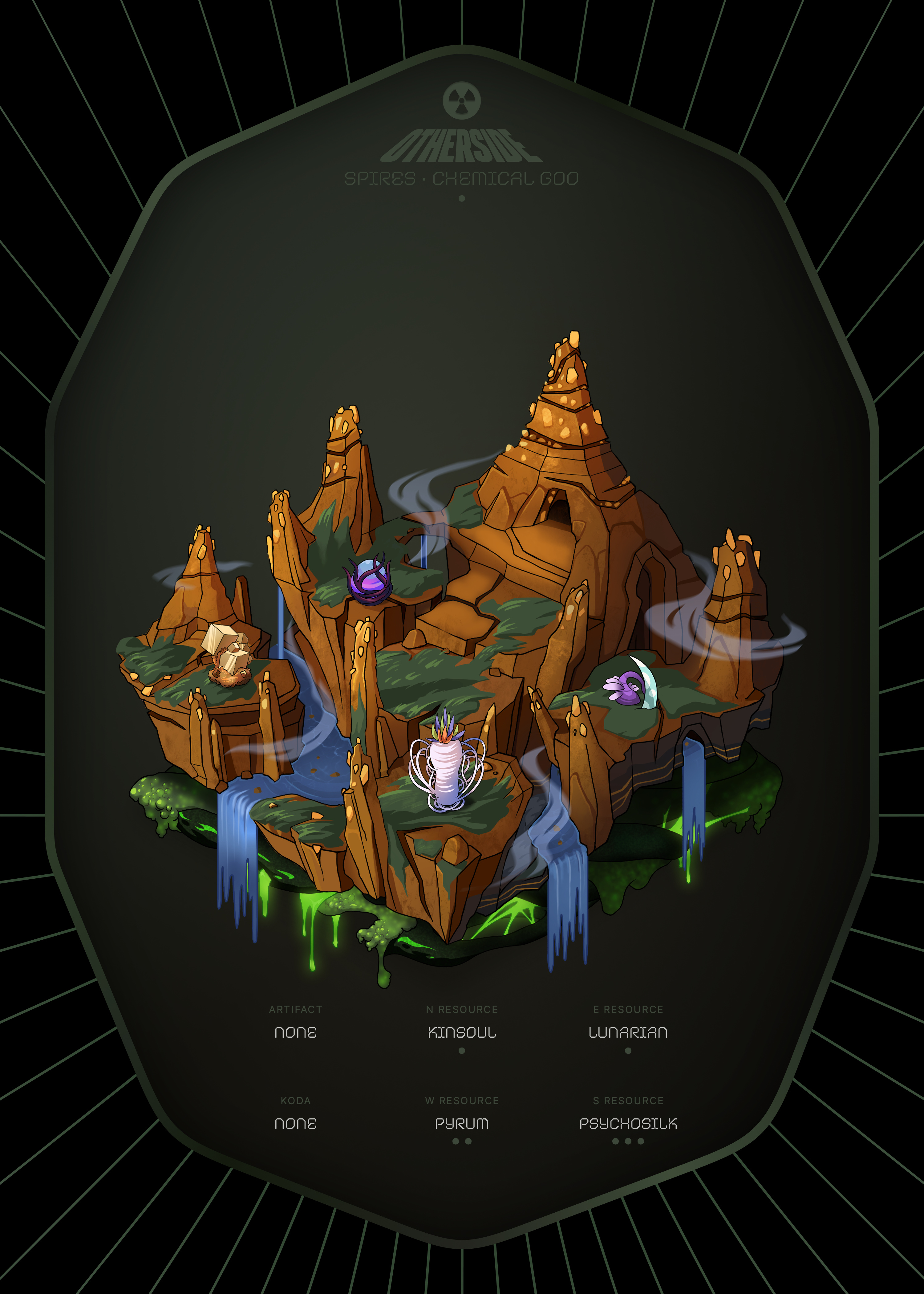 Otherdeed #22497 — Spires