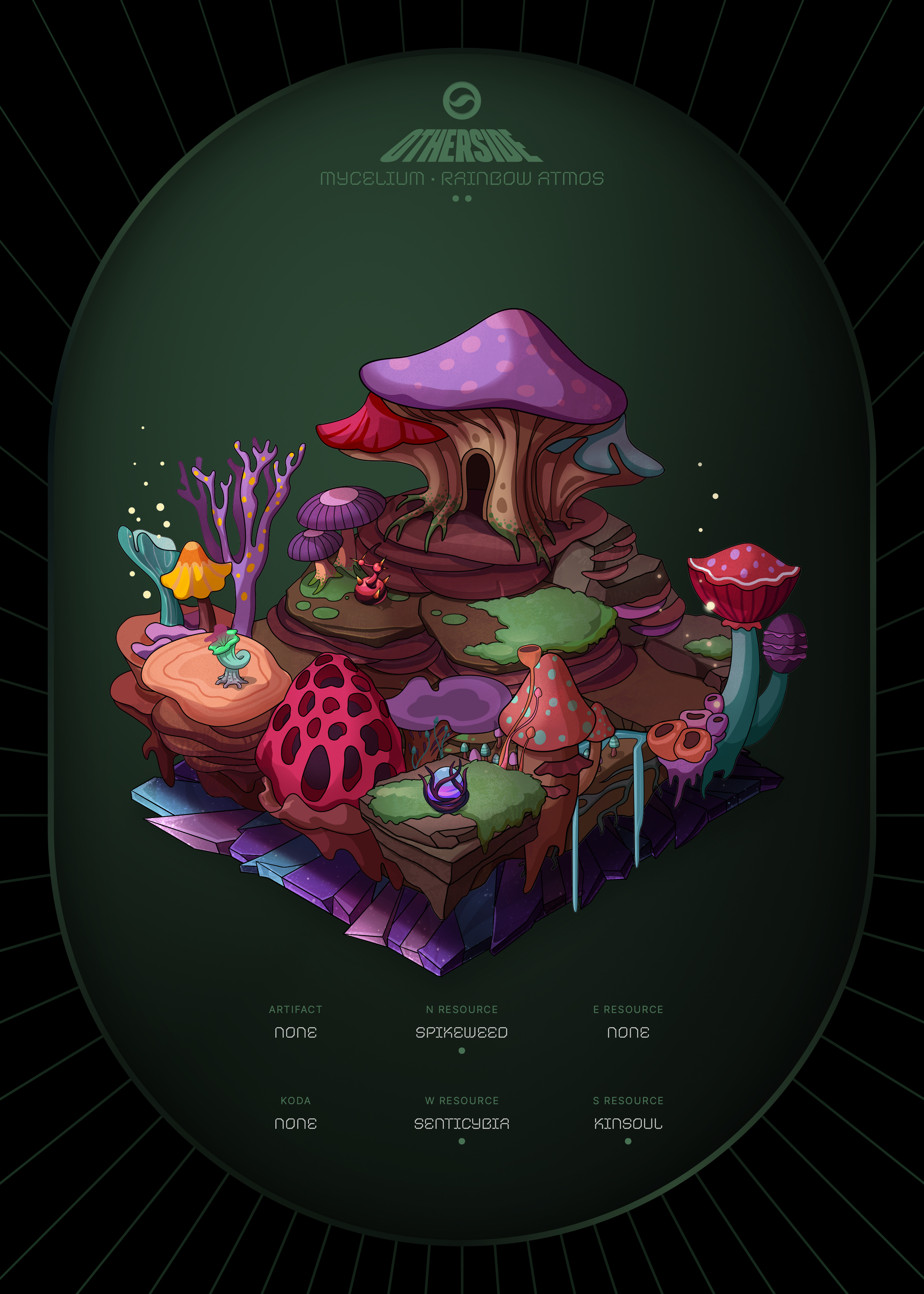 Otherdeed #68046 — Mycelium