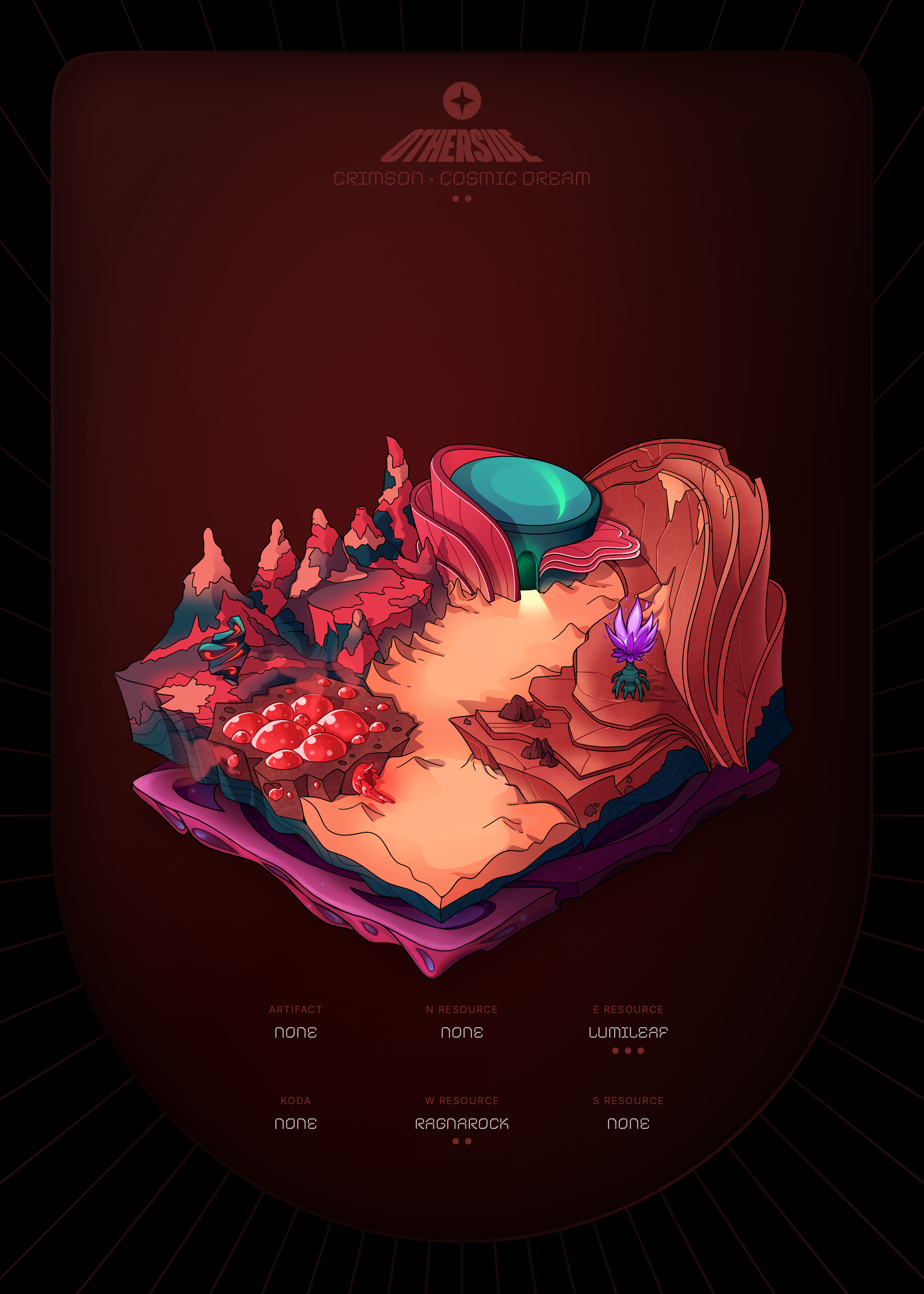 Otherdeed #88684 — Crimson