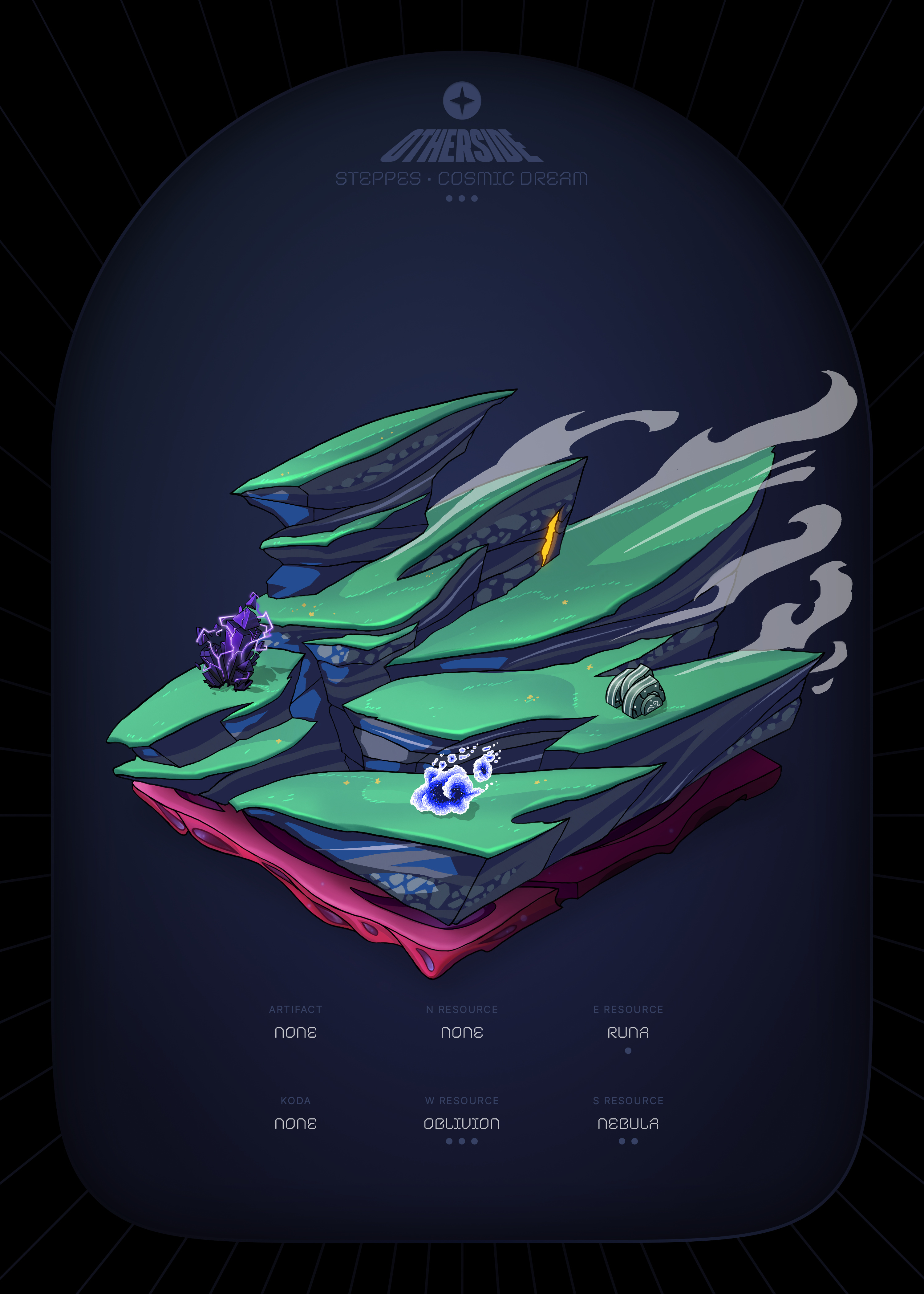 Otherdeed #37875 — Steppes
