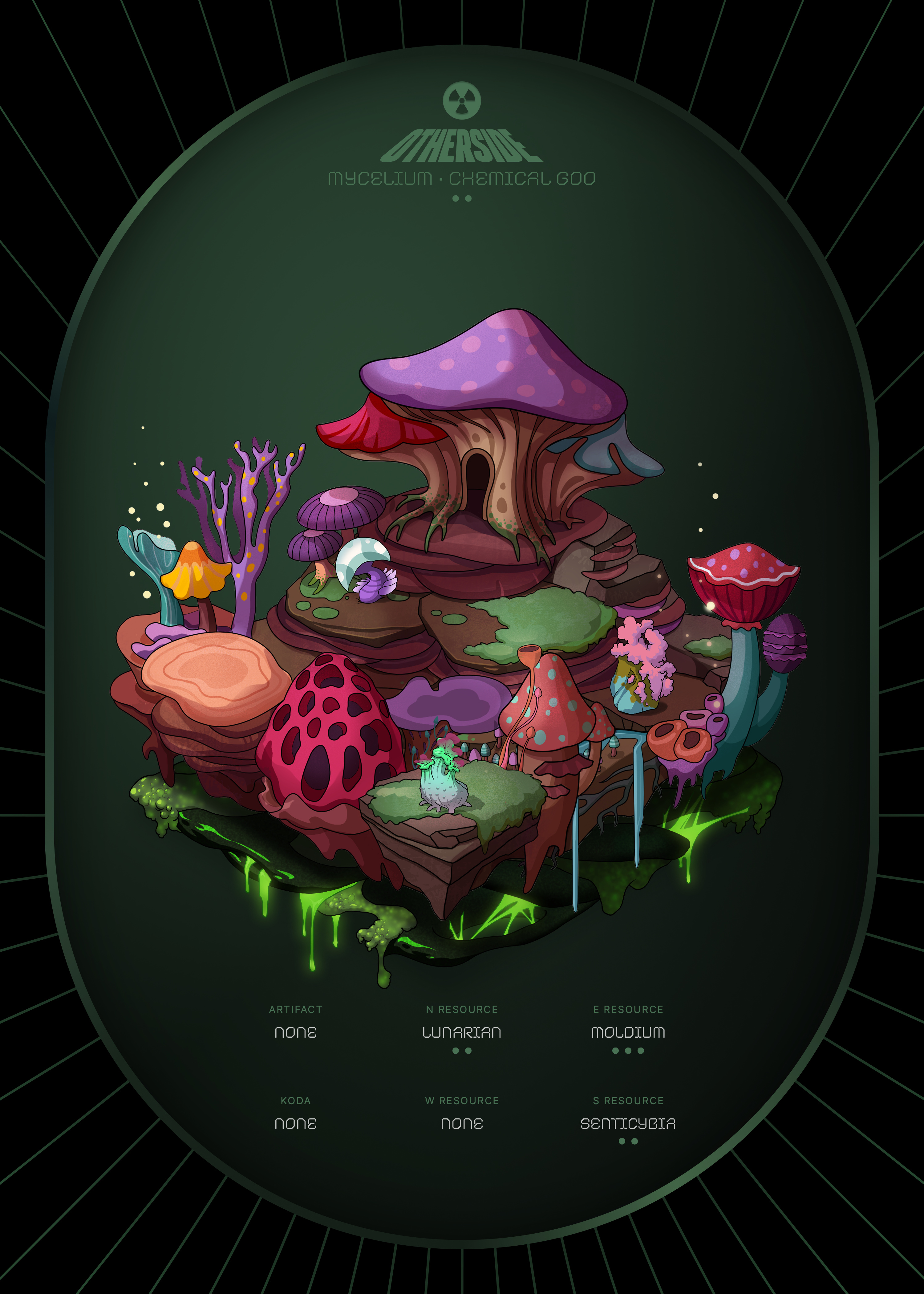 Otherdeed #29430 — Mycelium