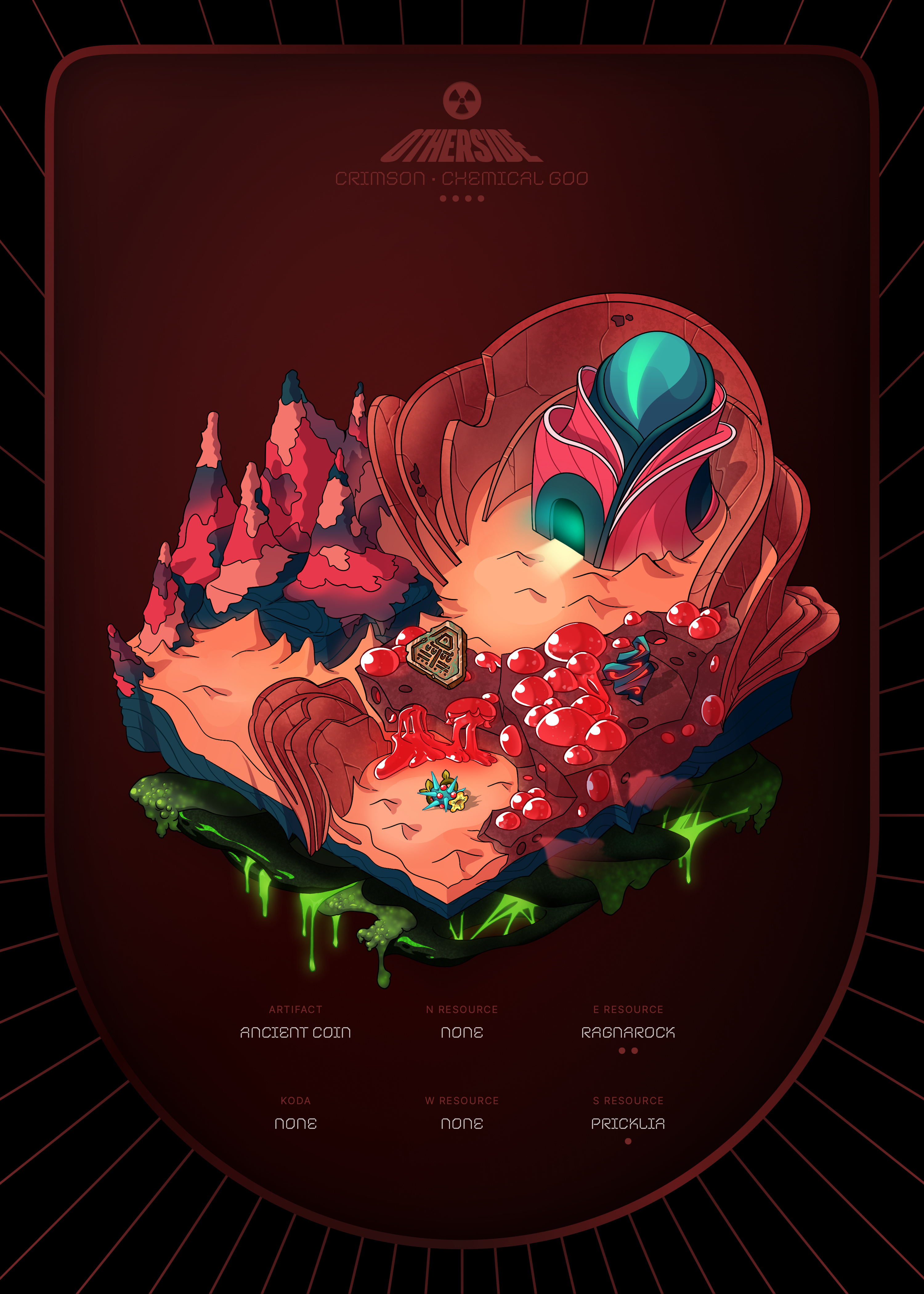 Otherdeed #18873 — Crimson