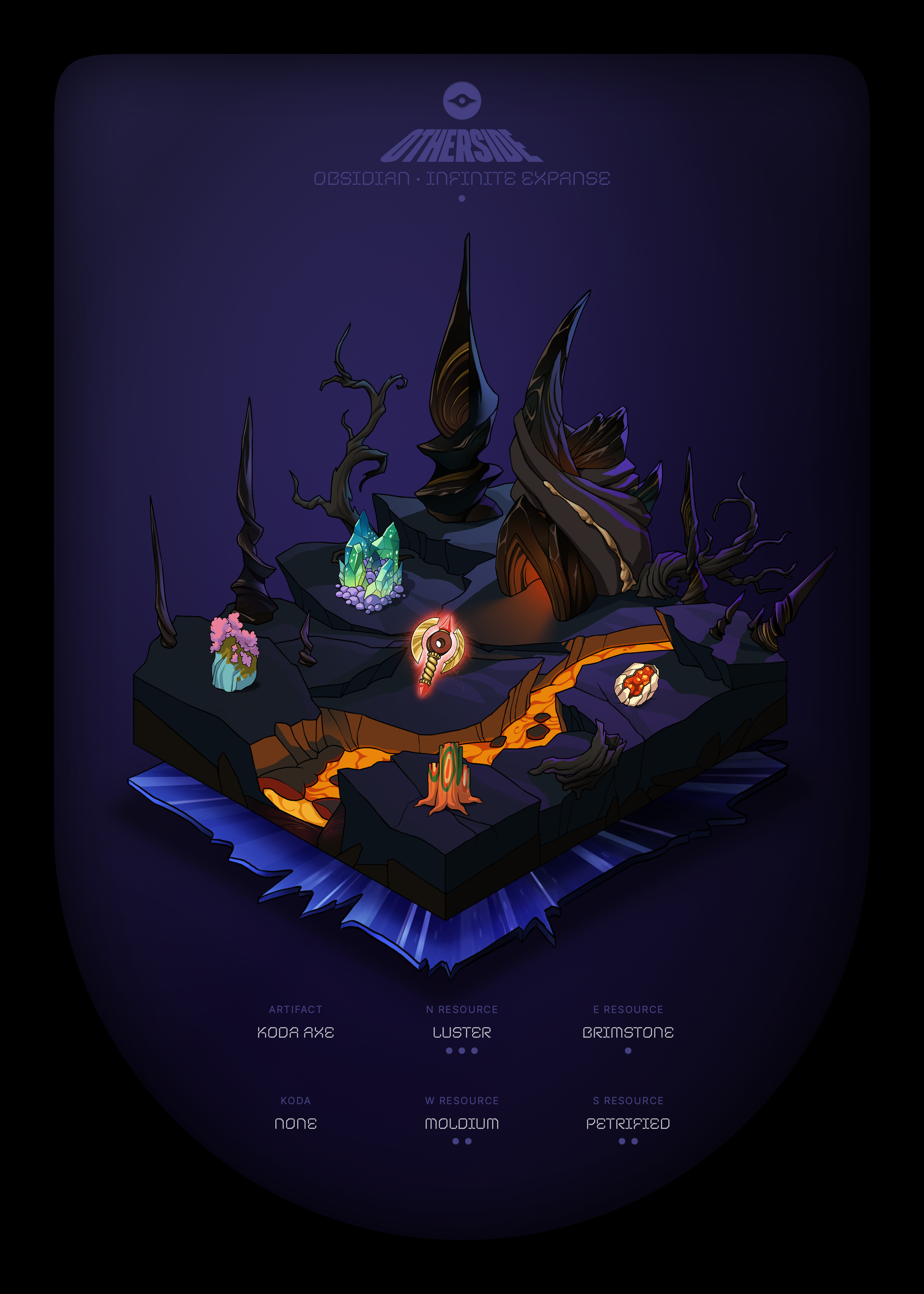 Otherdeed #49262 — Obsidian