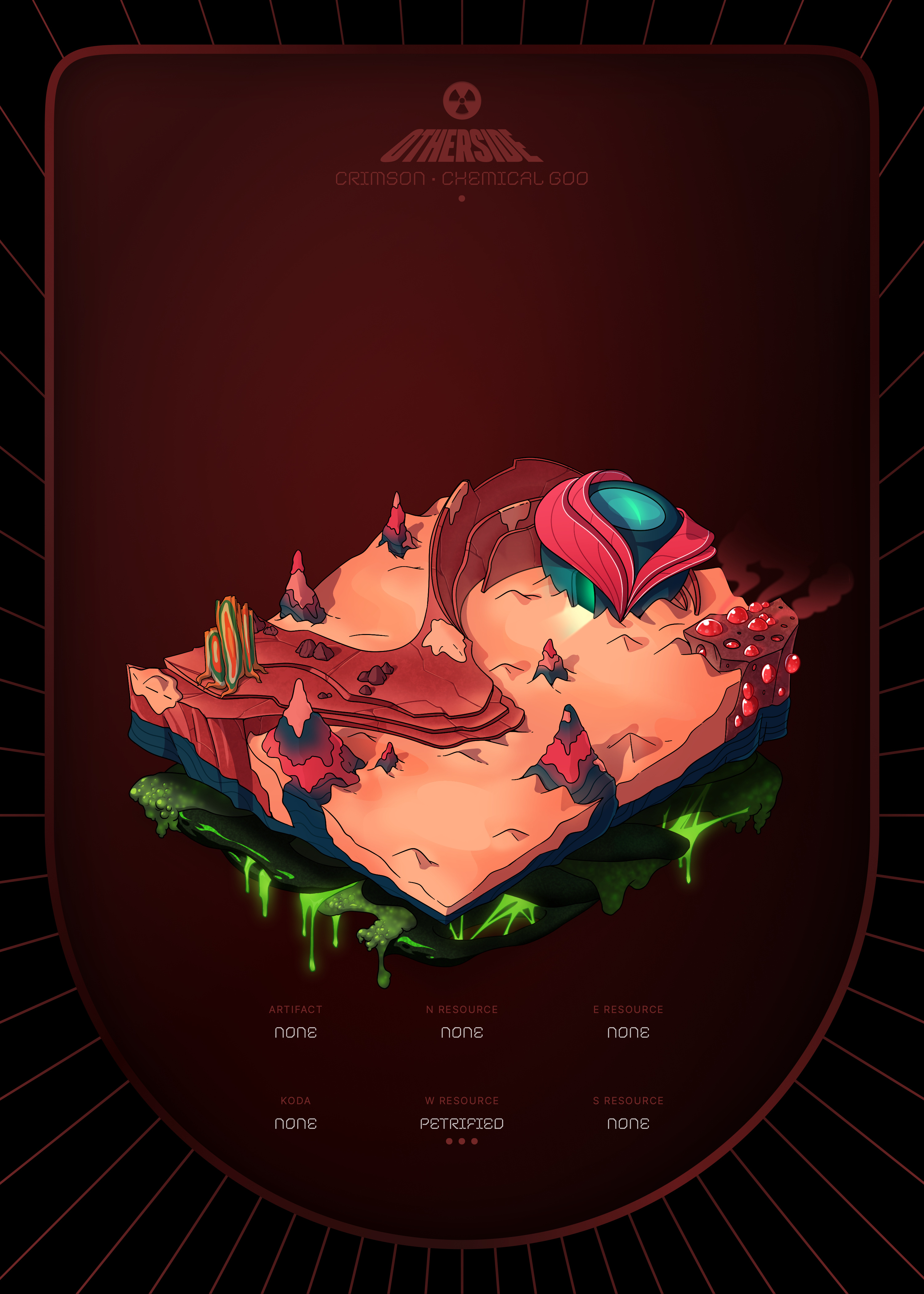 Otherdeed #15980 — Crimson