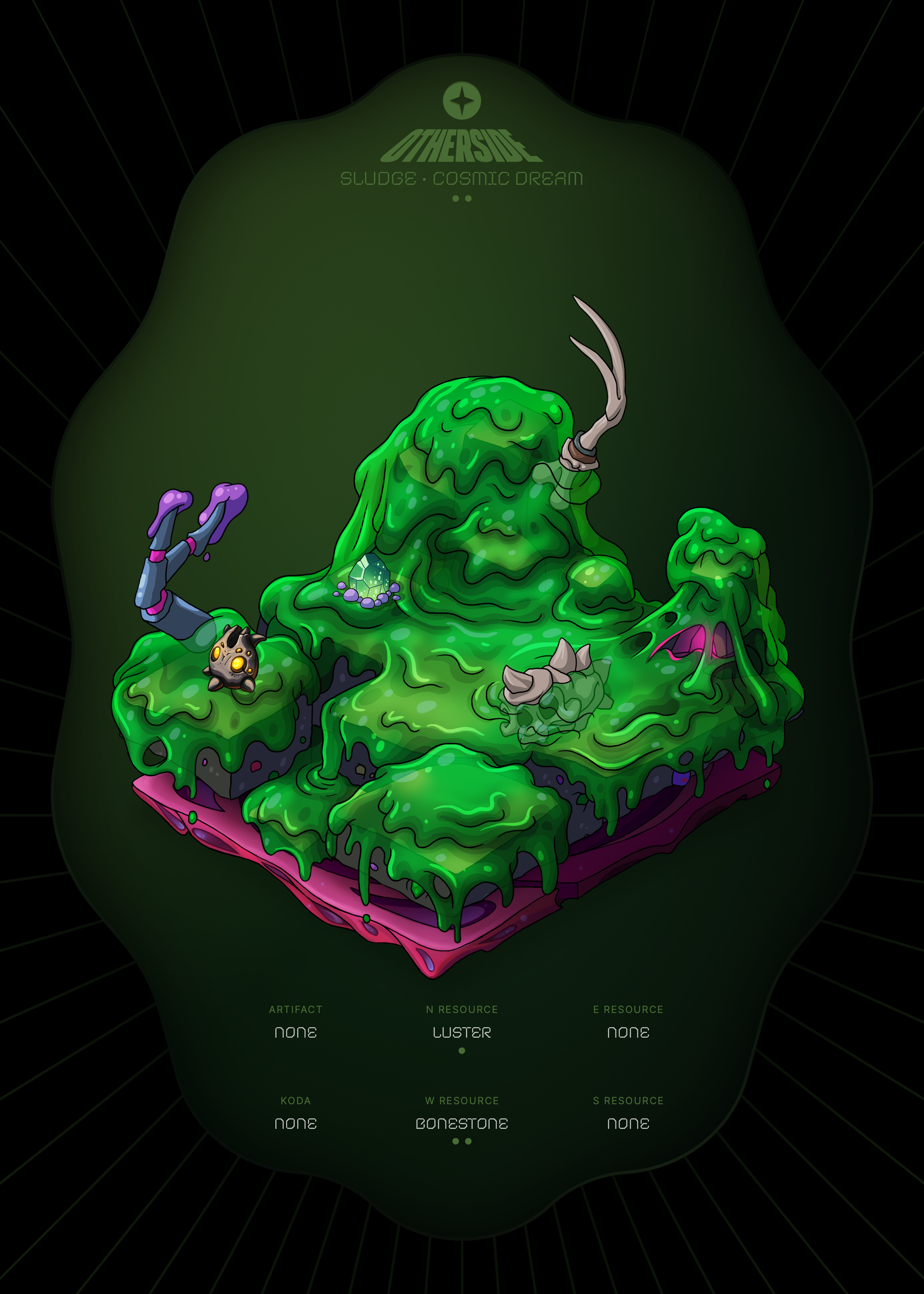 Otherdeed #95471 — Sludge