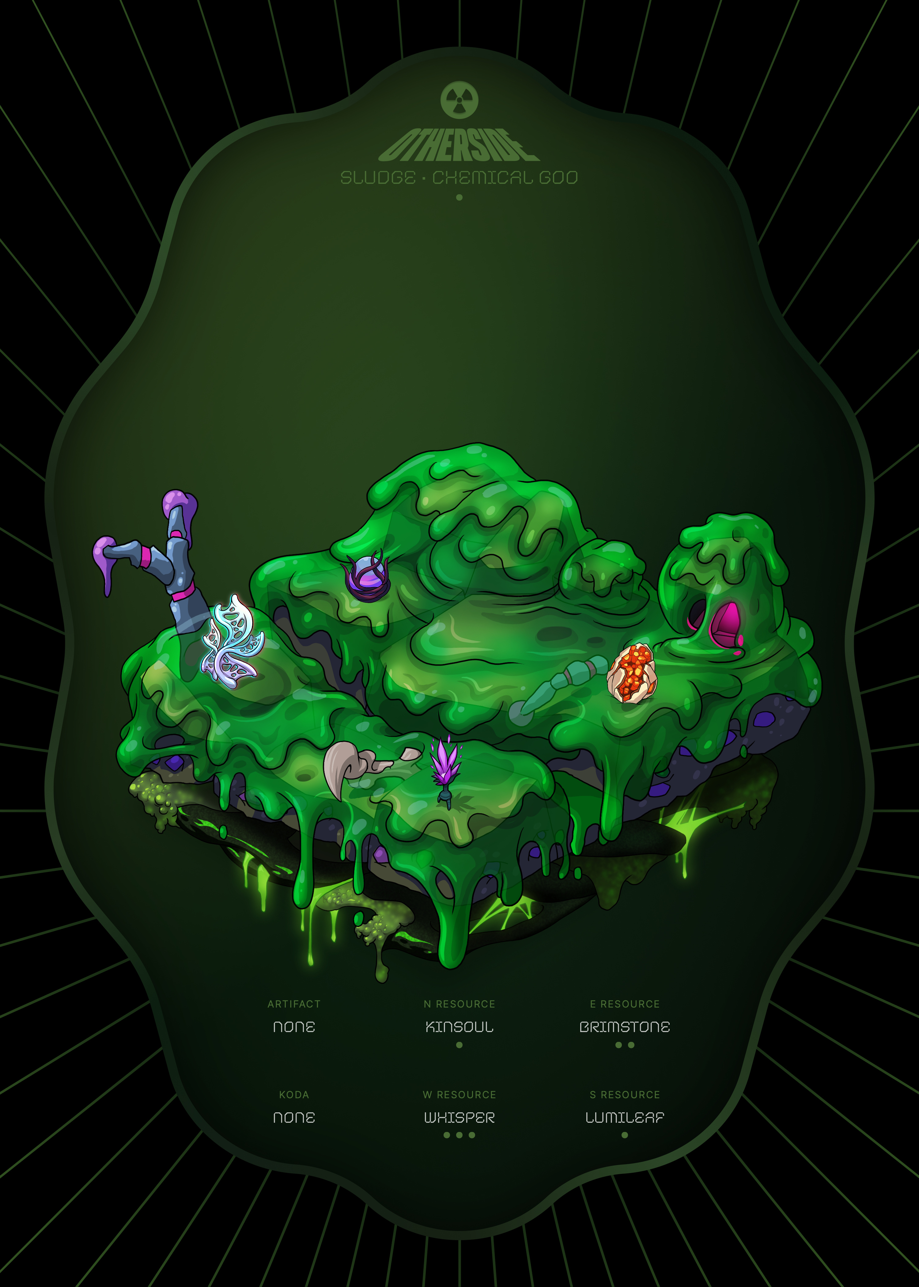 Otherdeed #13824 — Sludge