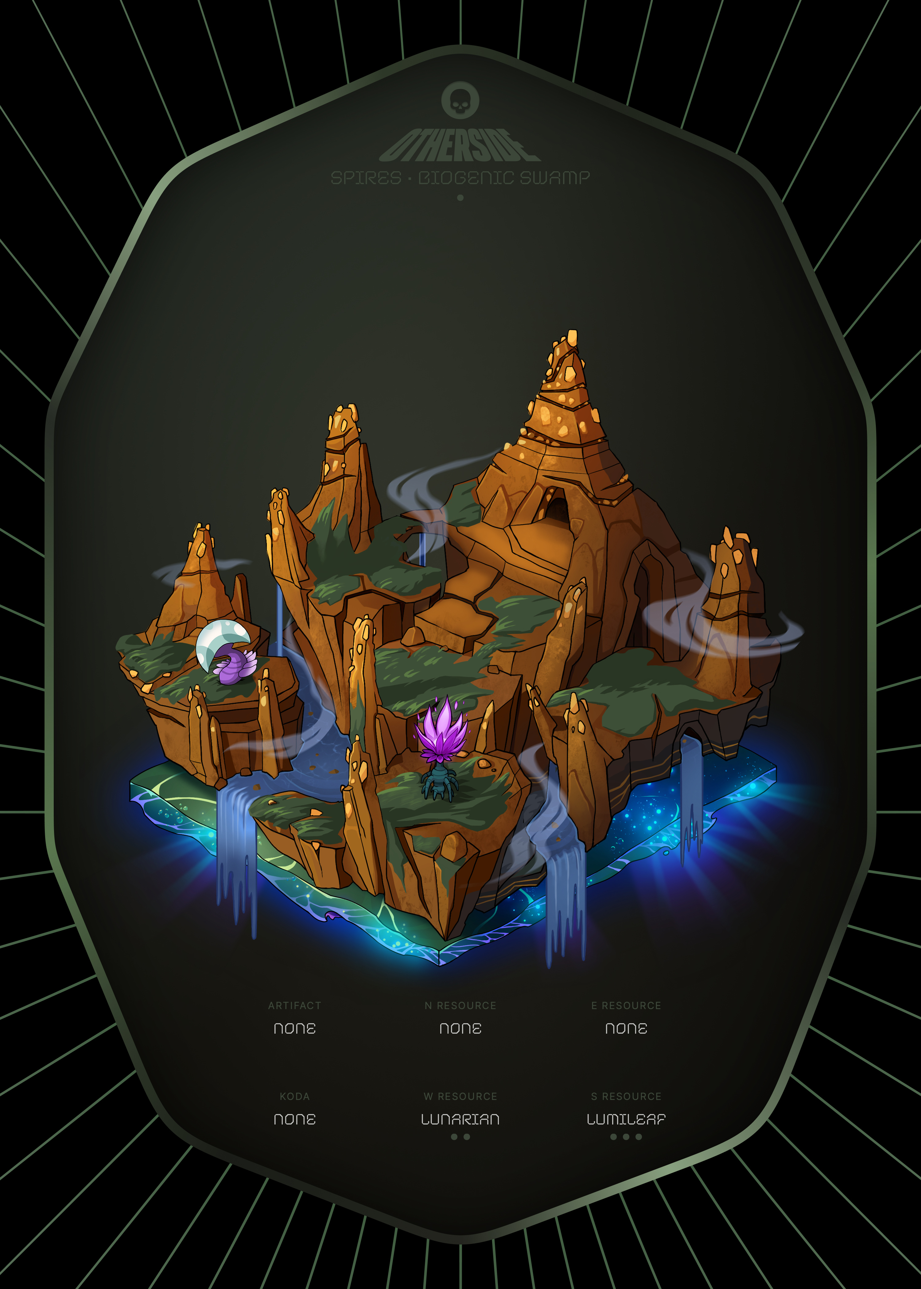 Otherdeed #6357 — Spires