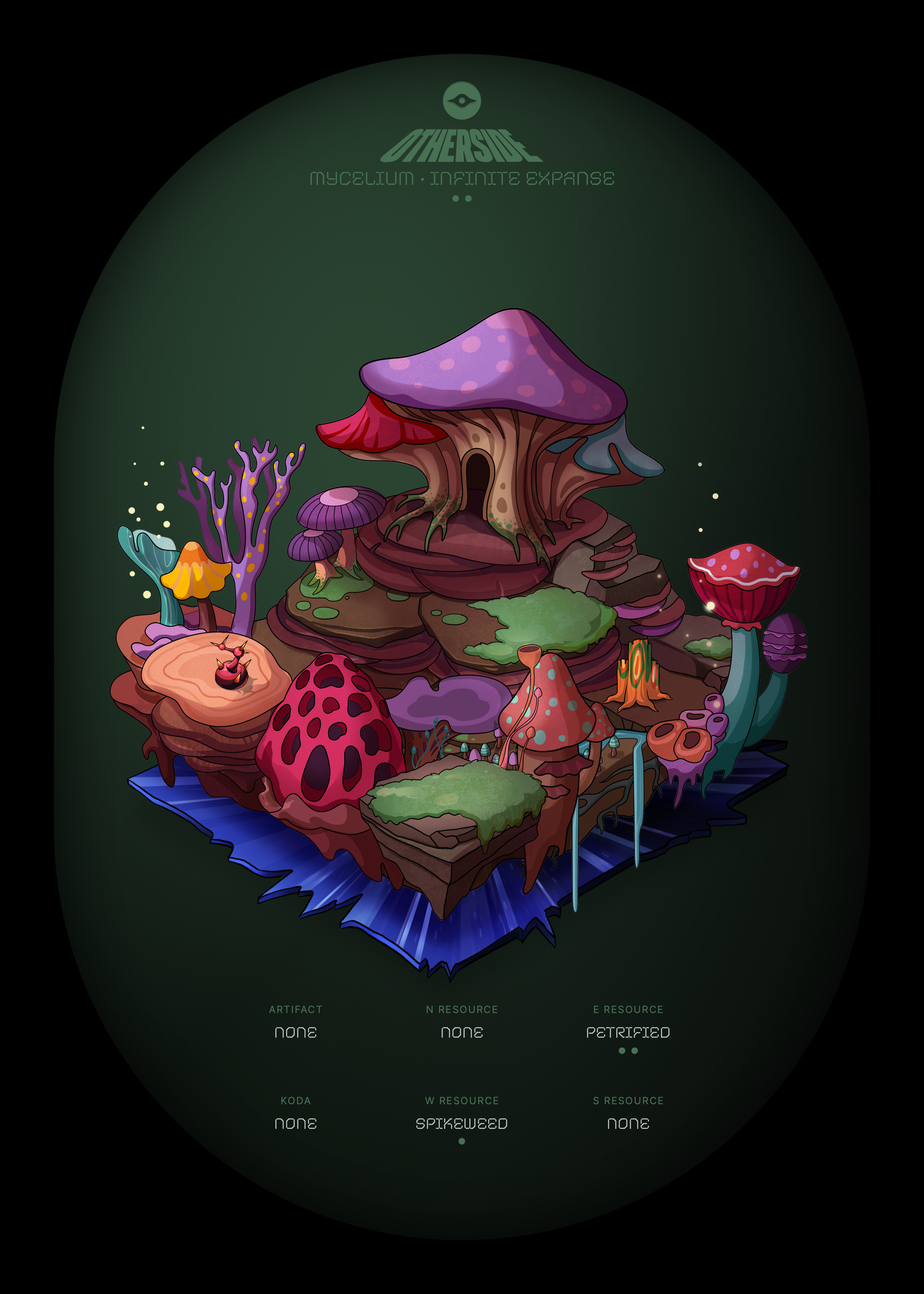 Otherdeed #45334 — Mycelium