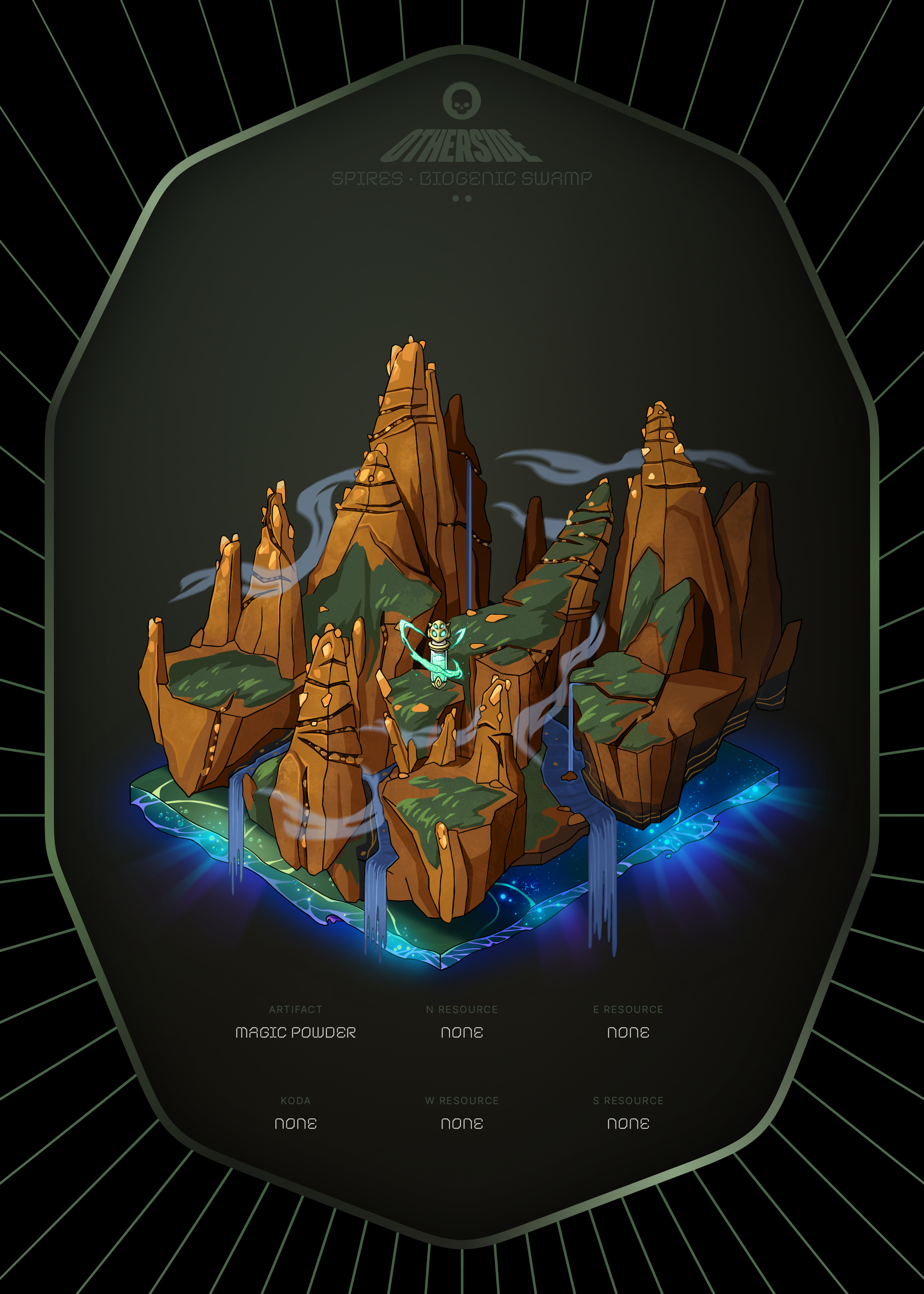 Otherdeed #8072 — Spires