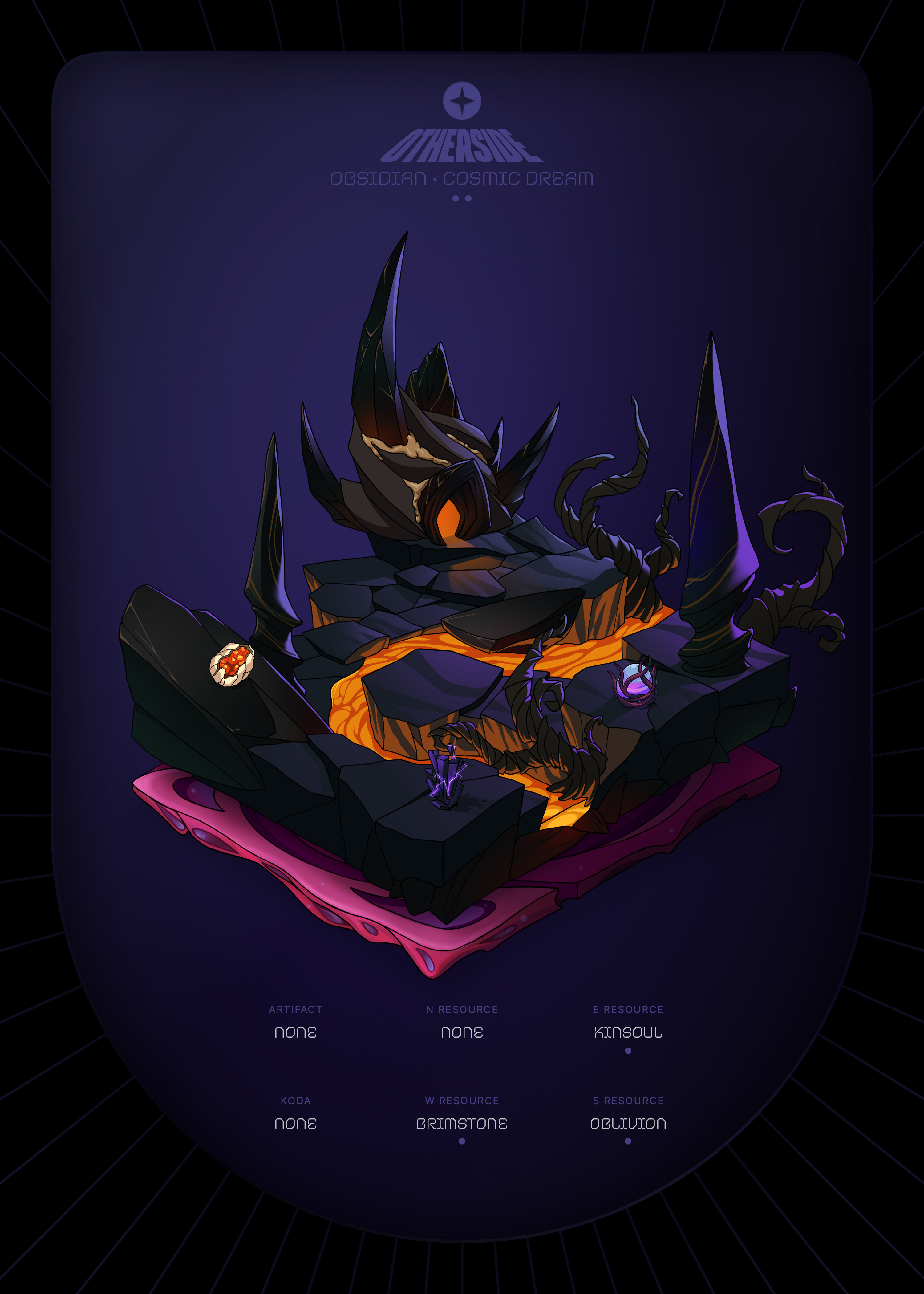 Otherdeed #34264 — Obsidian