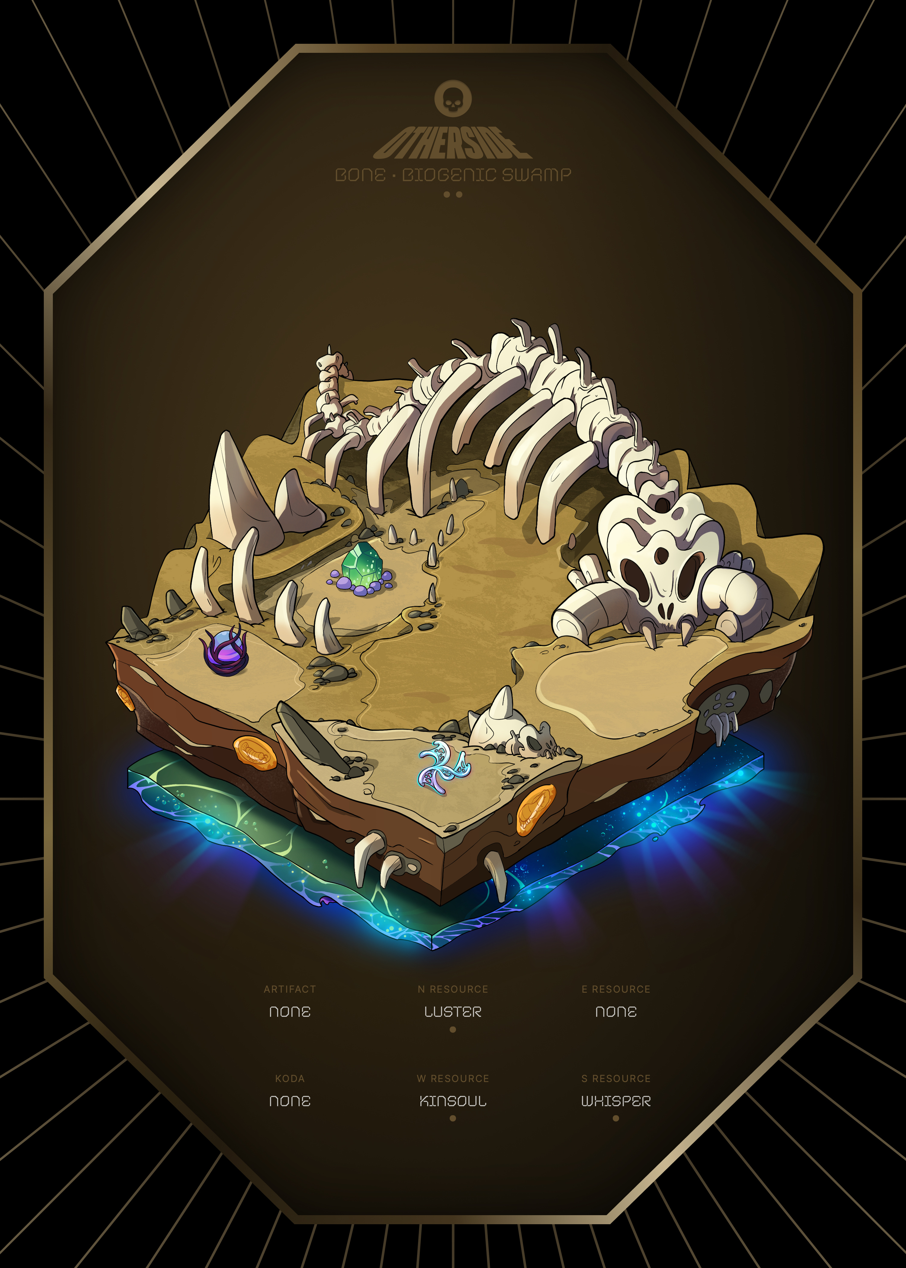 Otherdeed #3186 — Bone