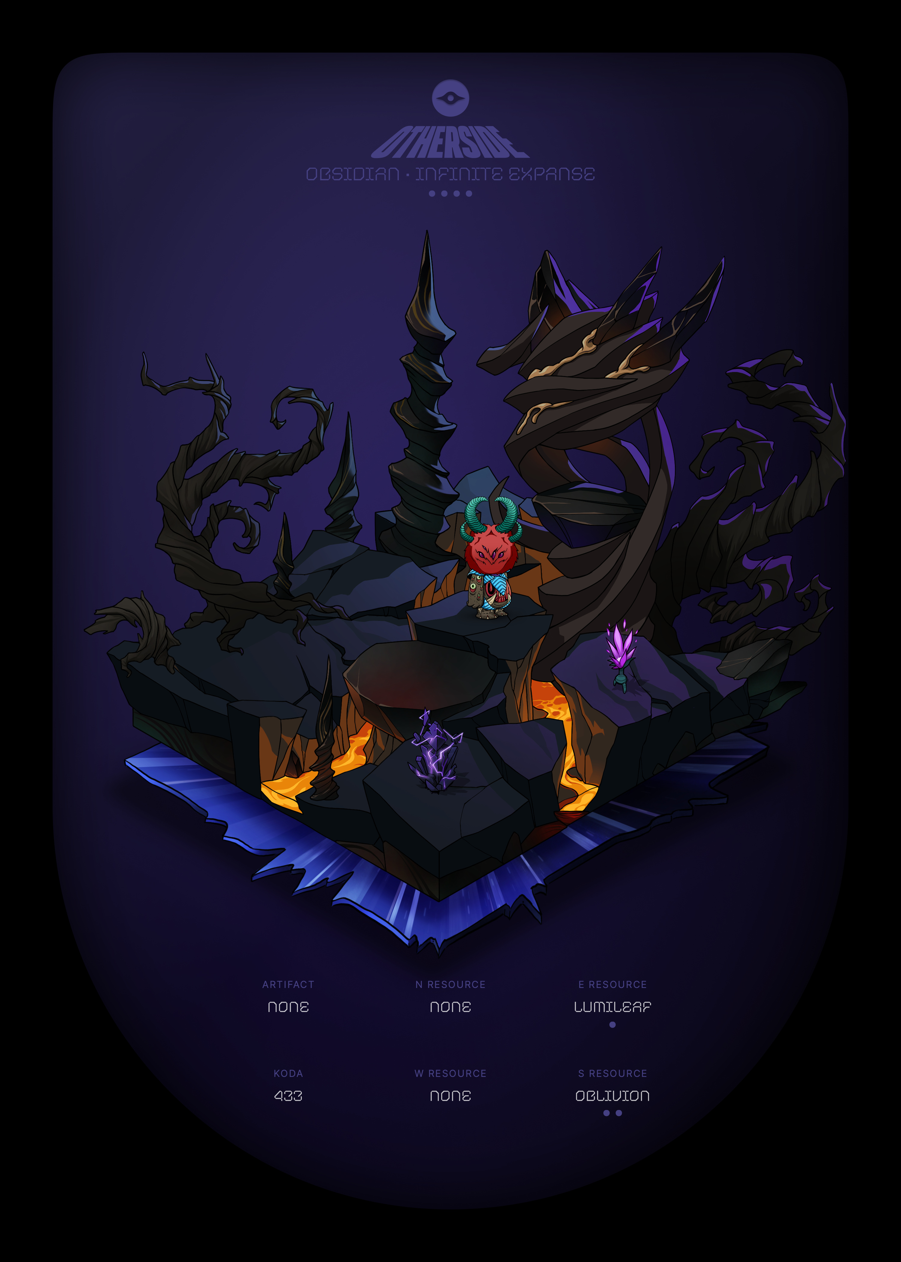 Otherdeed #61897 — Obsidian