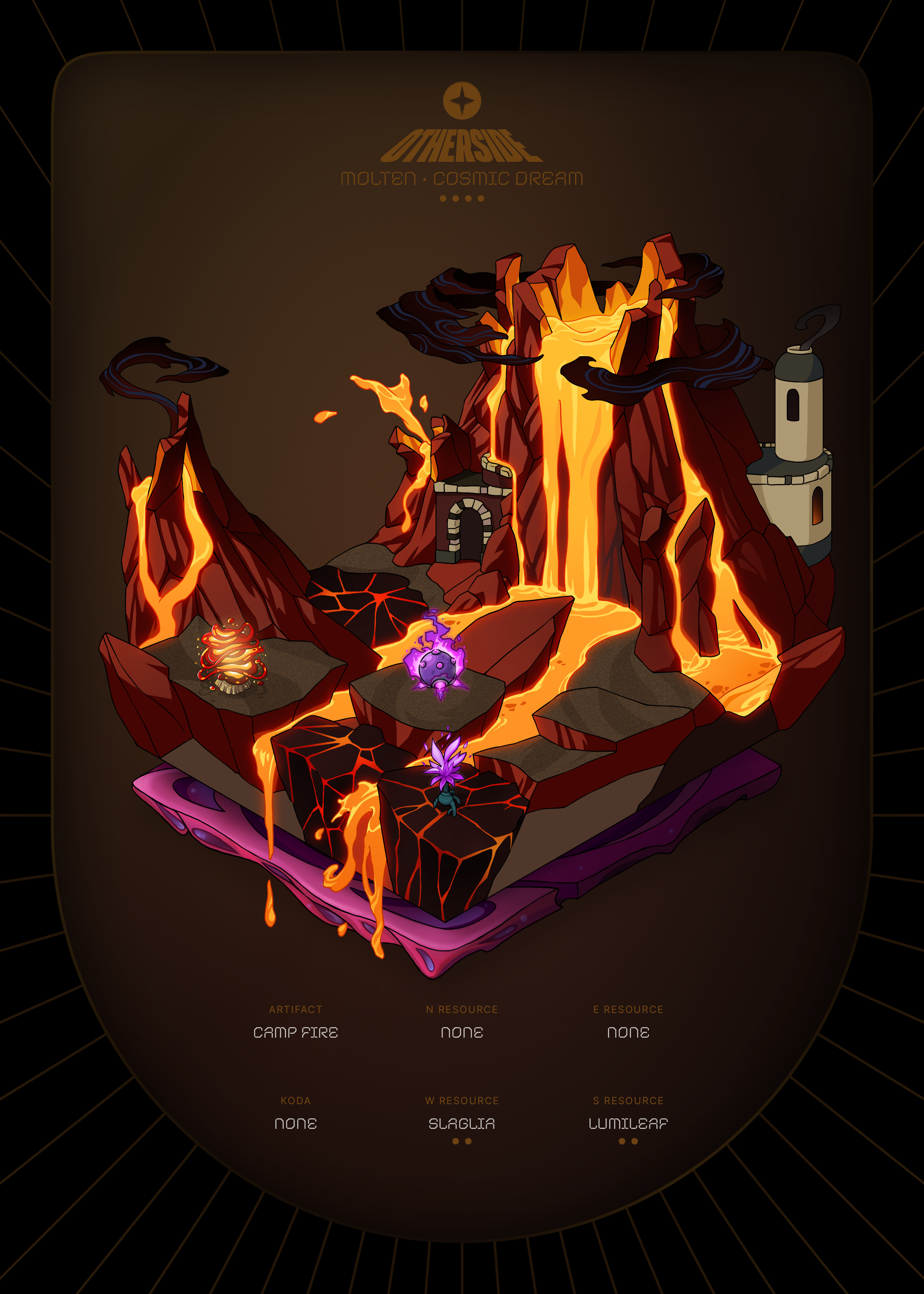 Otherdeed #33418 — Molten