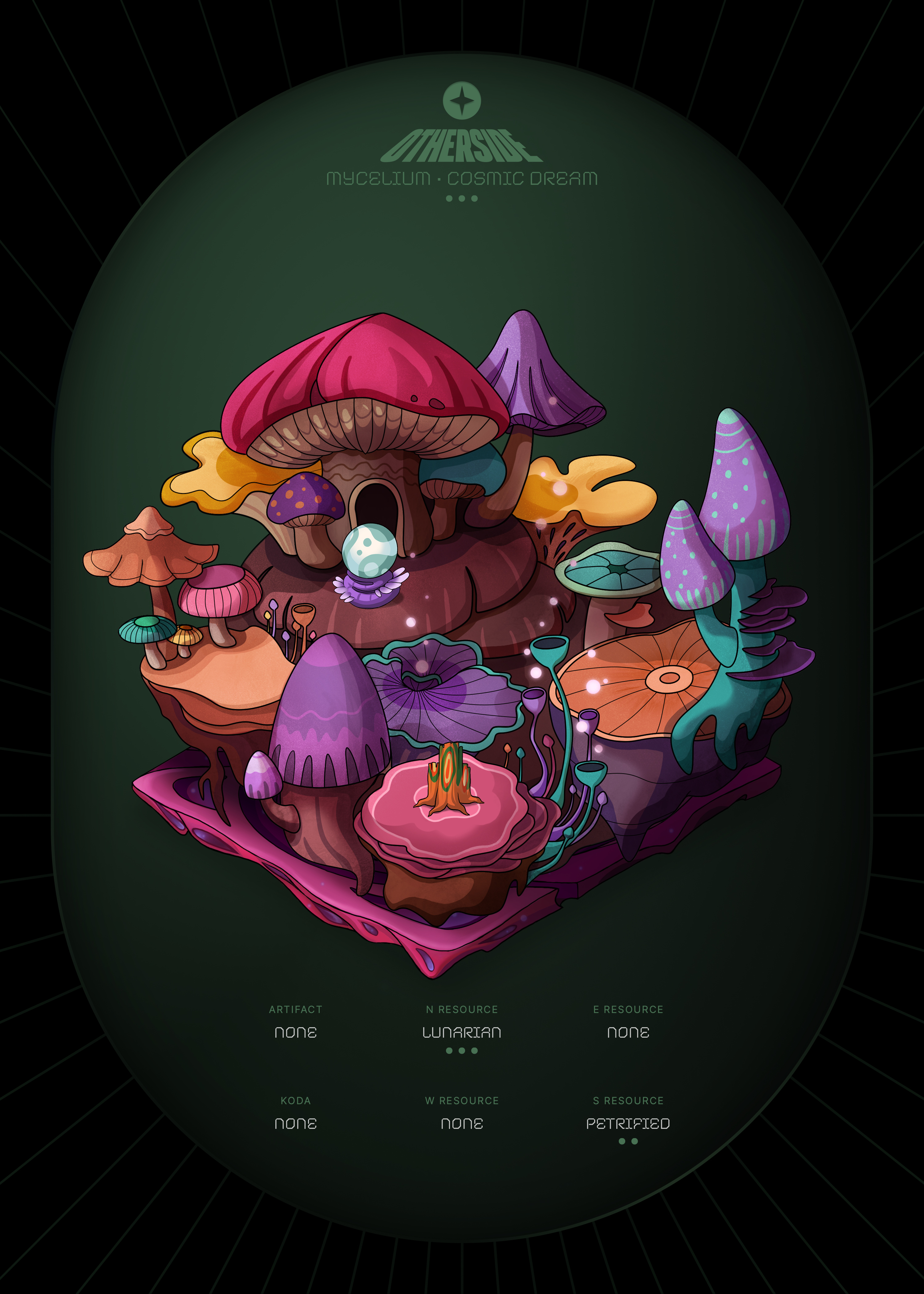 Otherdeed #34310 — Mycelium