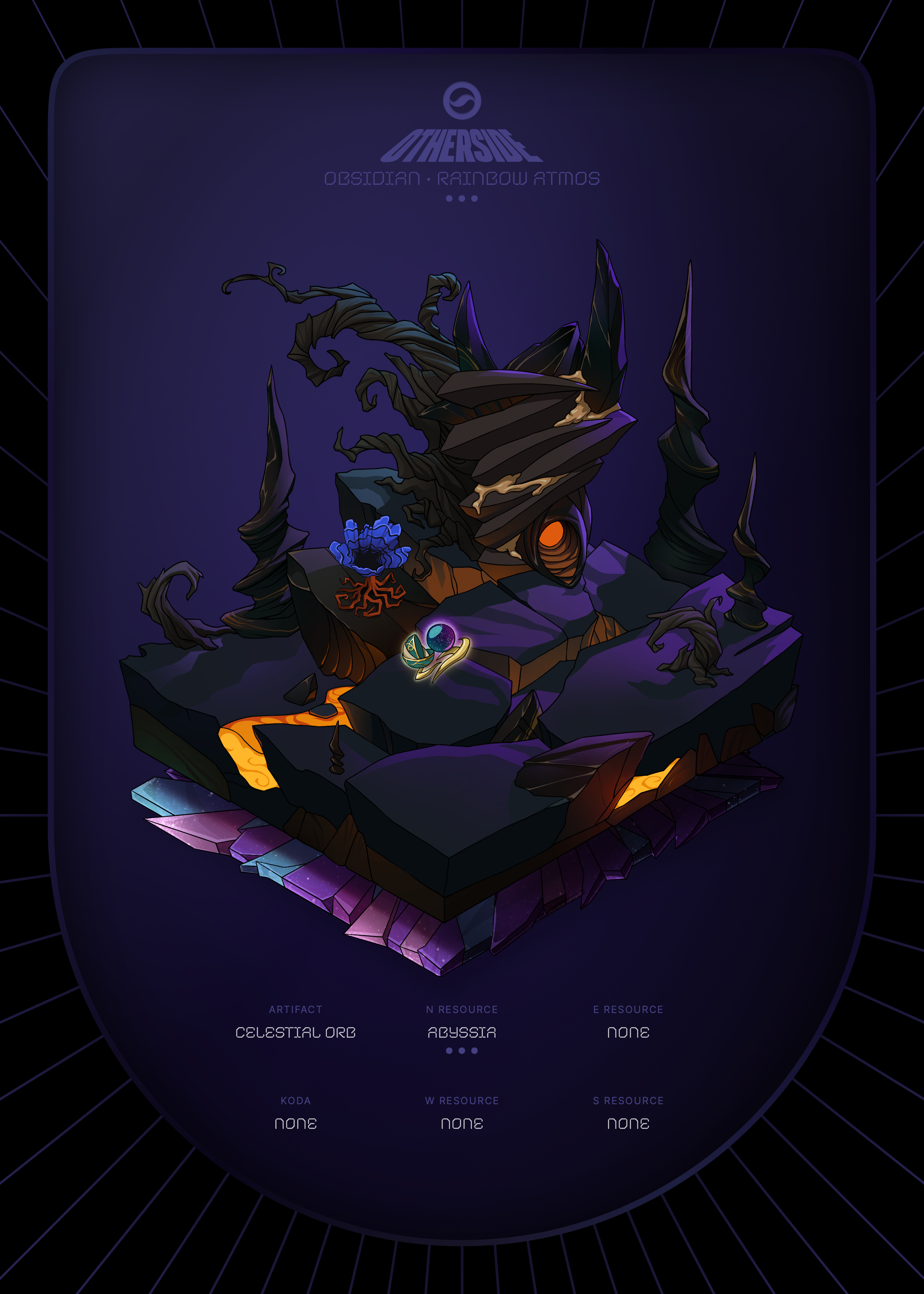 Otherdeed #70979 — Obsidian