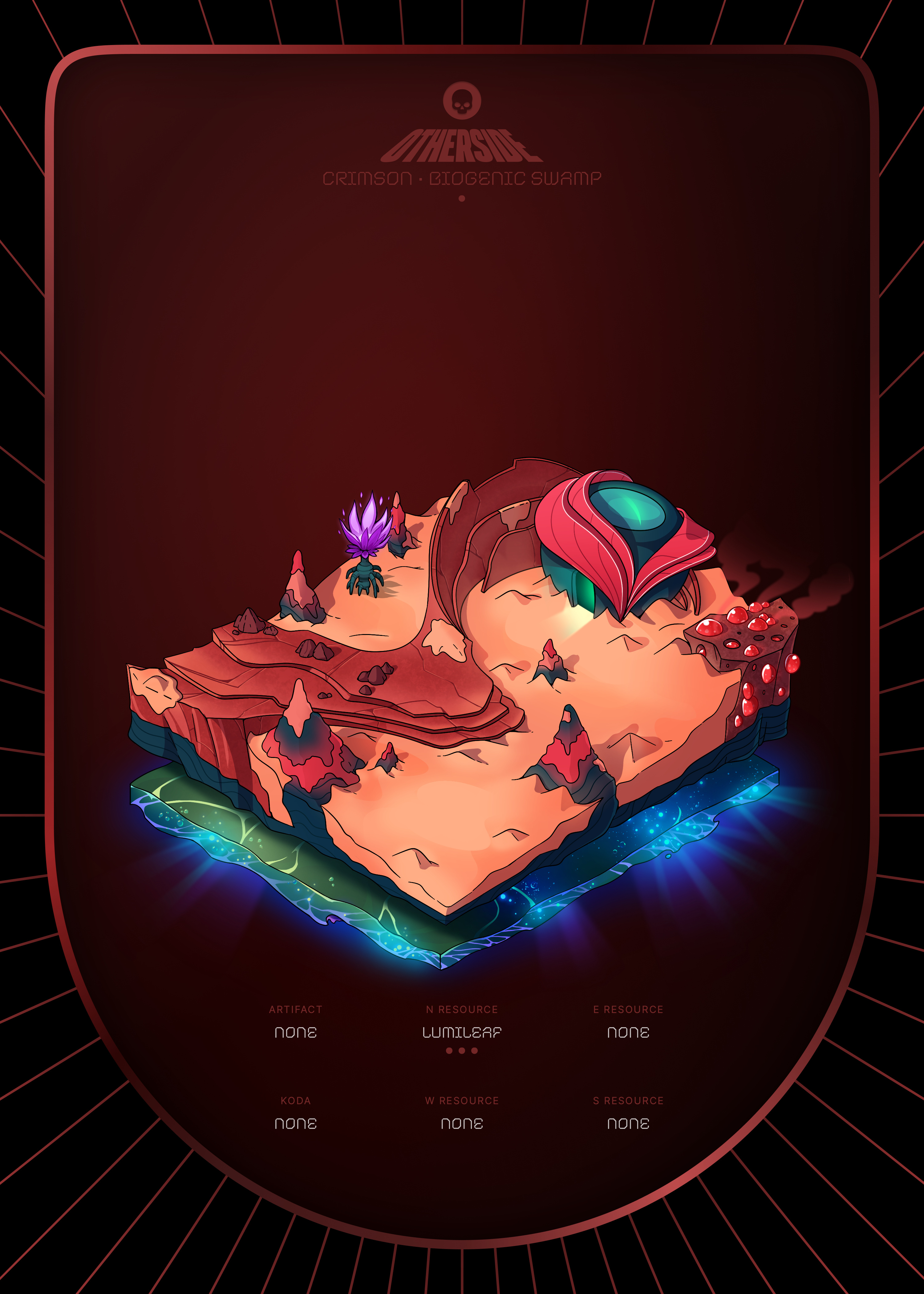 Otherdeed #2526 — Crimson