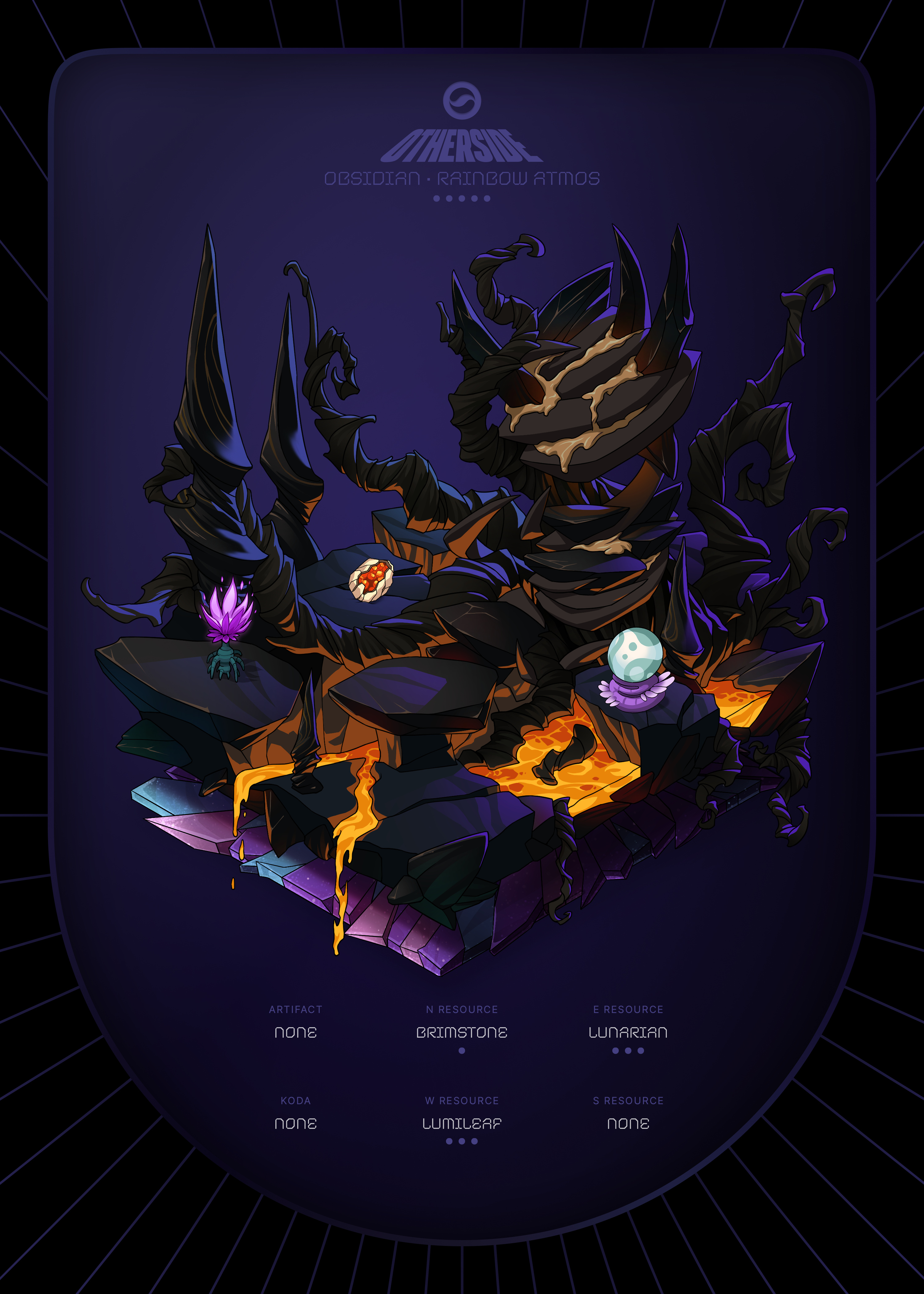 Otherdeed #77878 — Obsidian