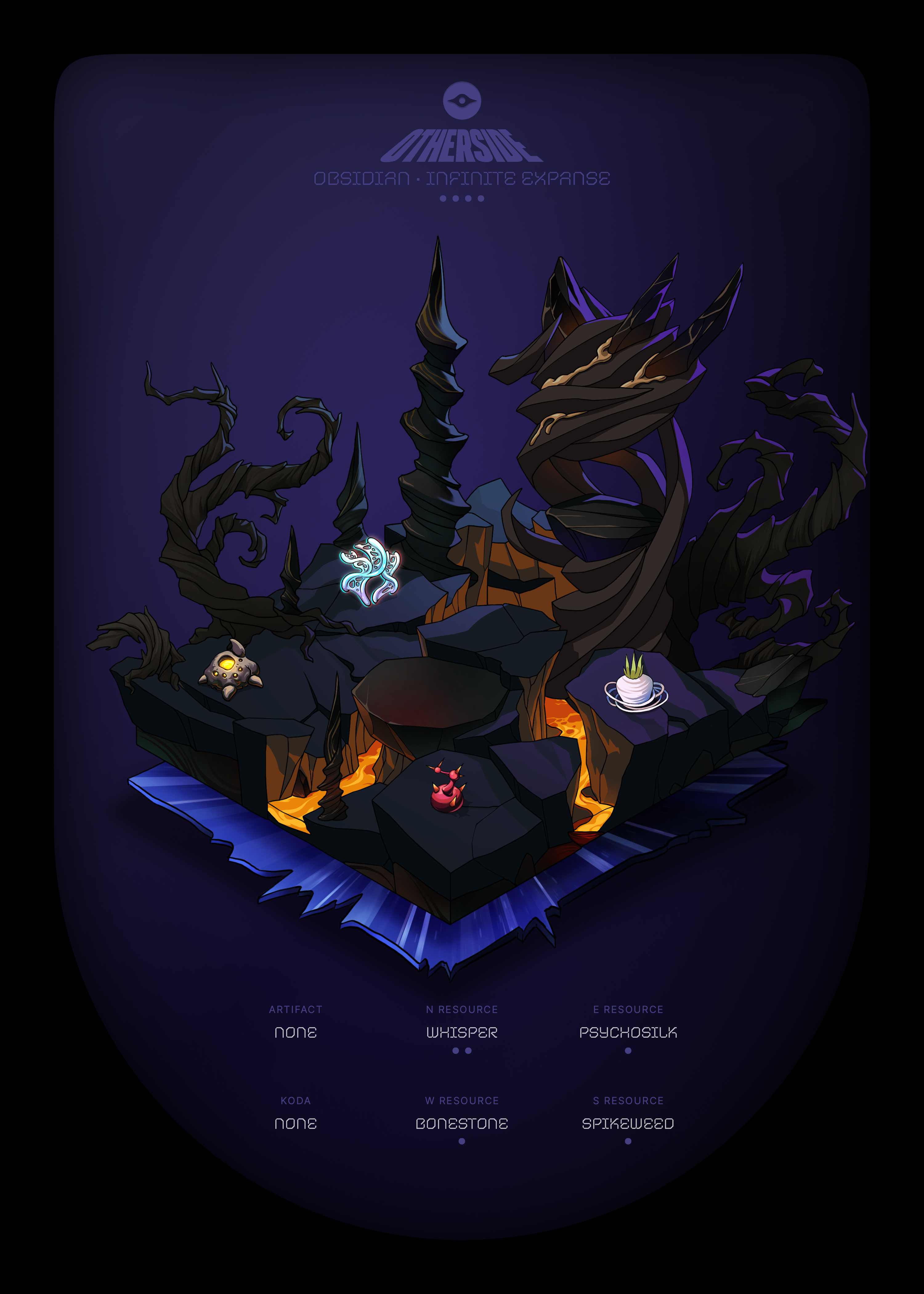 Otherdeed #64197 — Obsidian