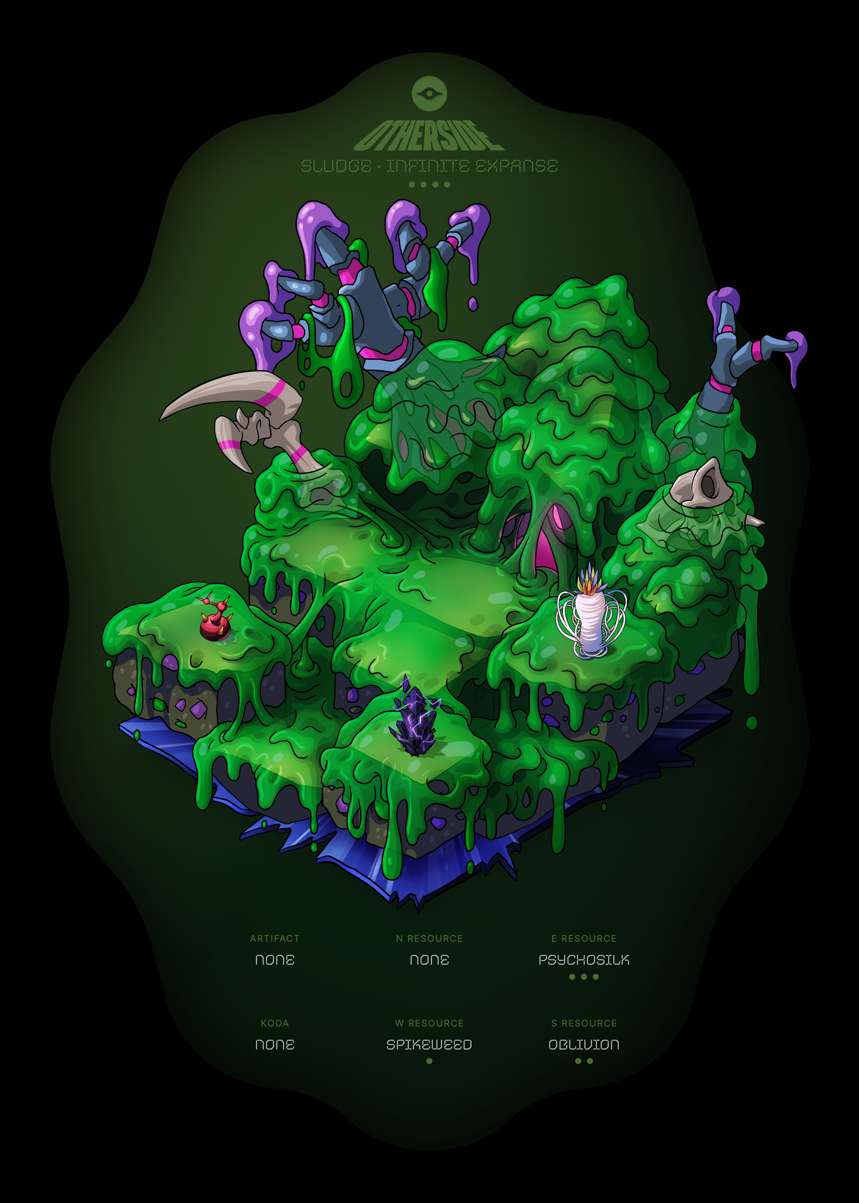 Otherdeed #64413 — Sludge