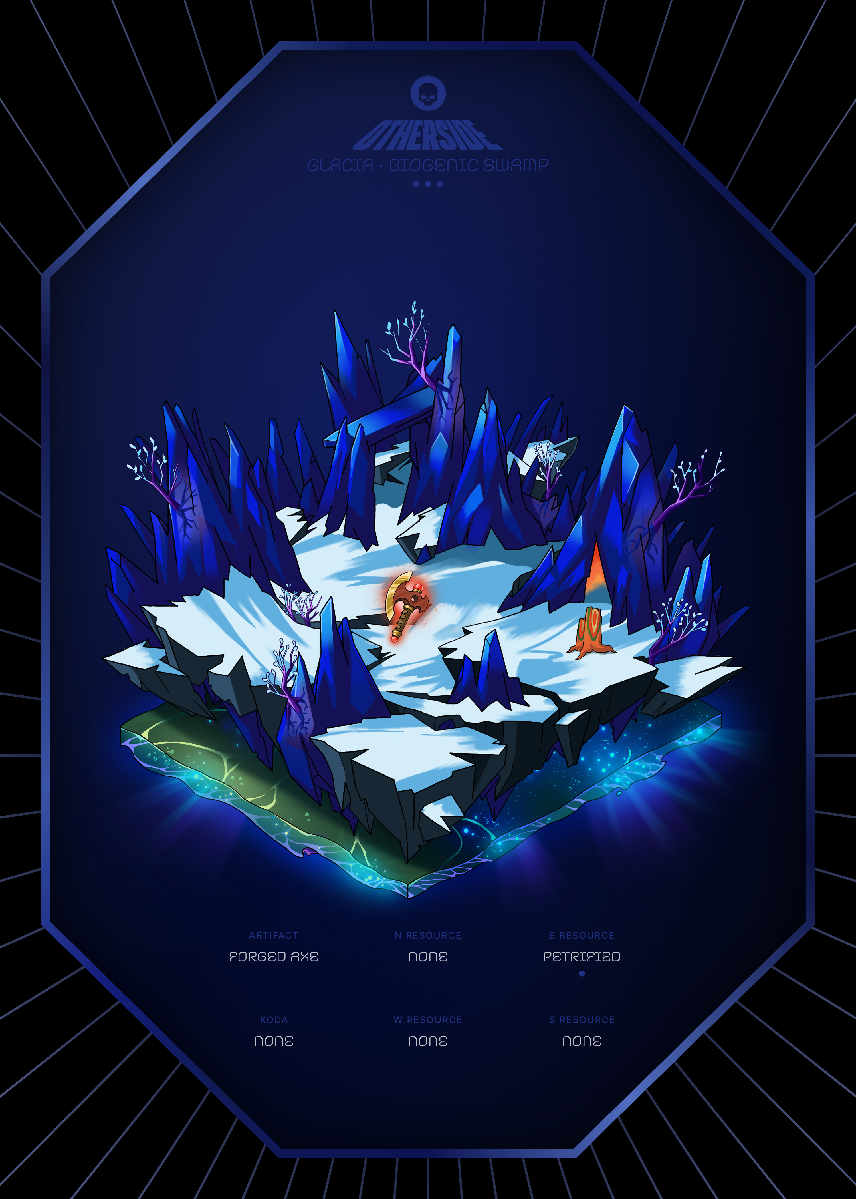 Otherdeed #9195 — Glacia