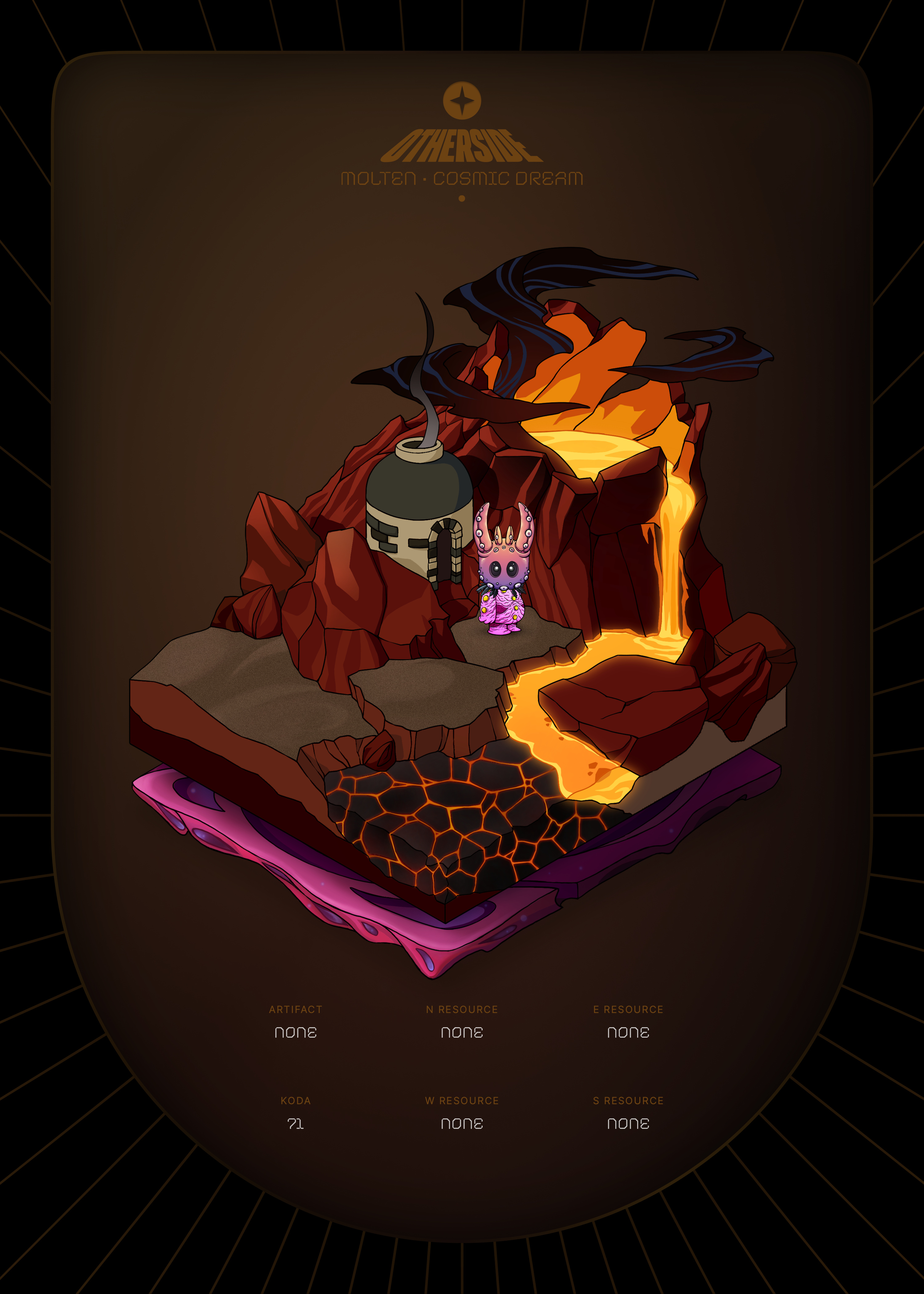 Otherdeed #31275 — Molten