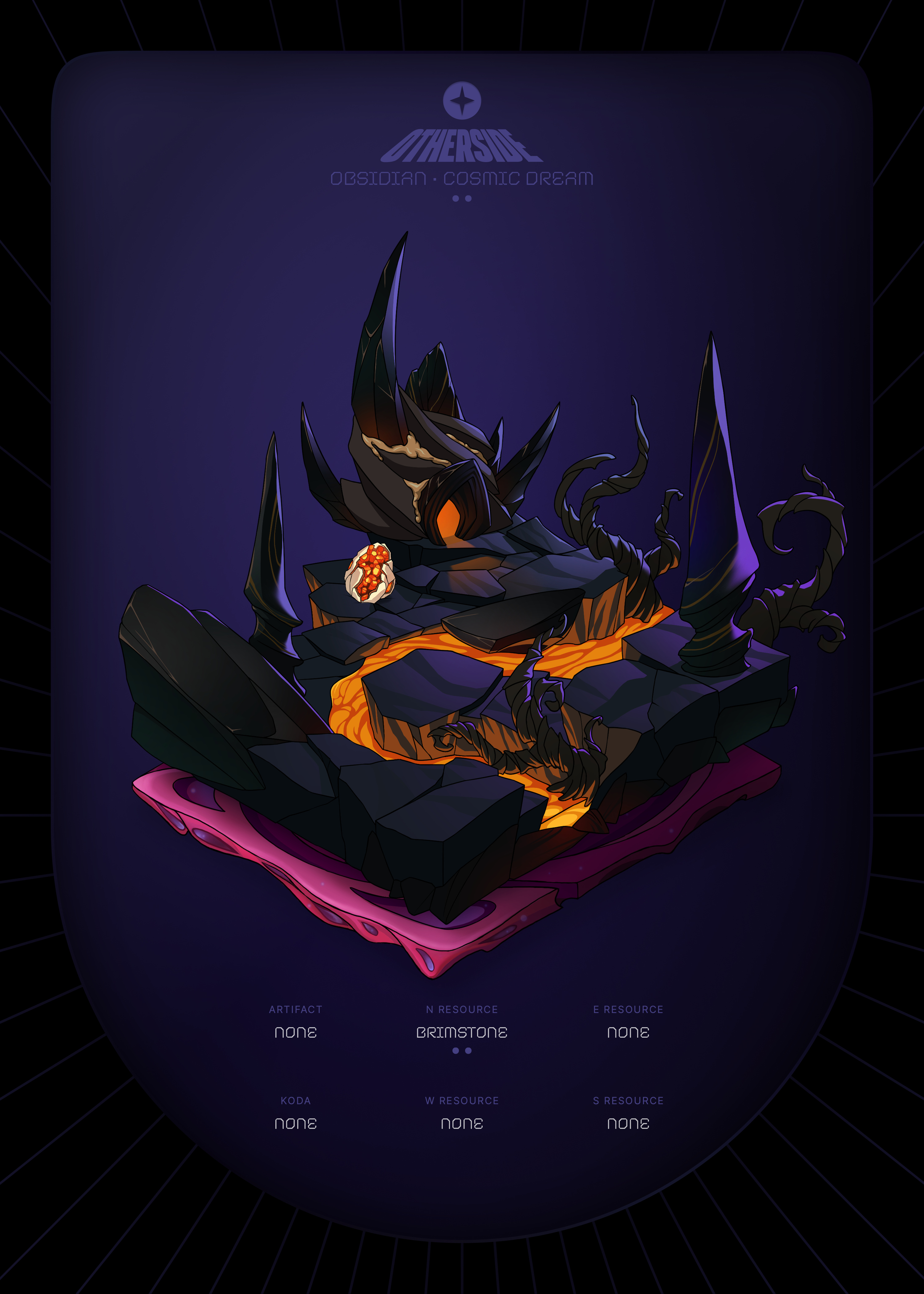Otherdeed #87806 — Obsidian