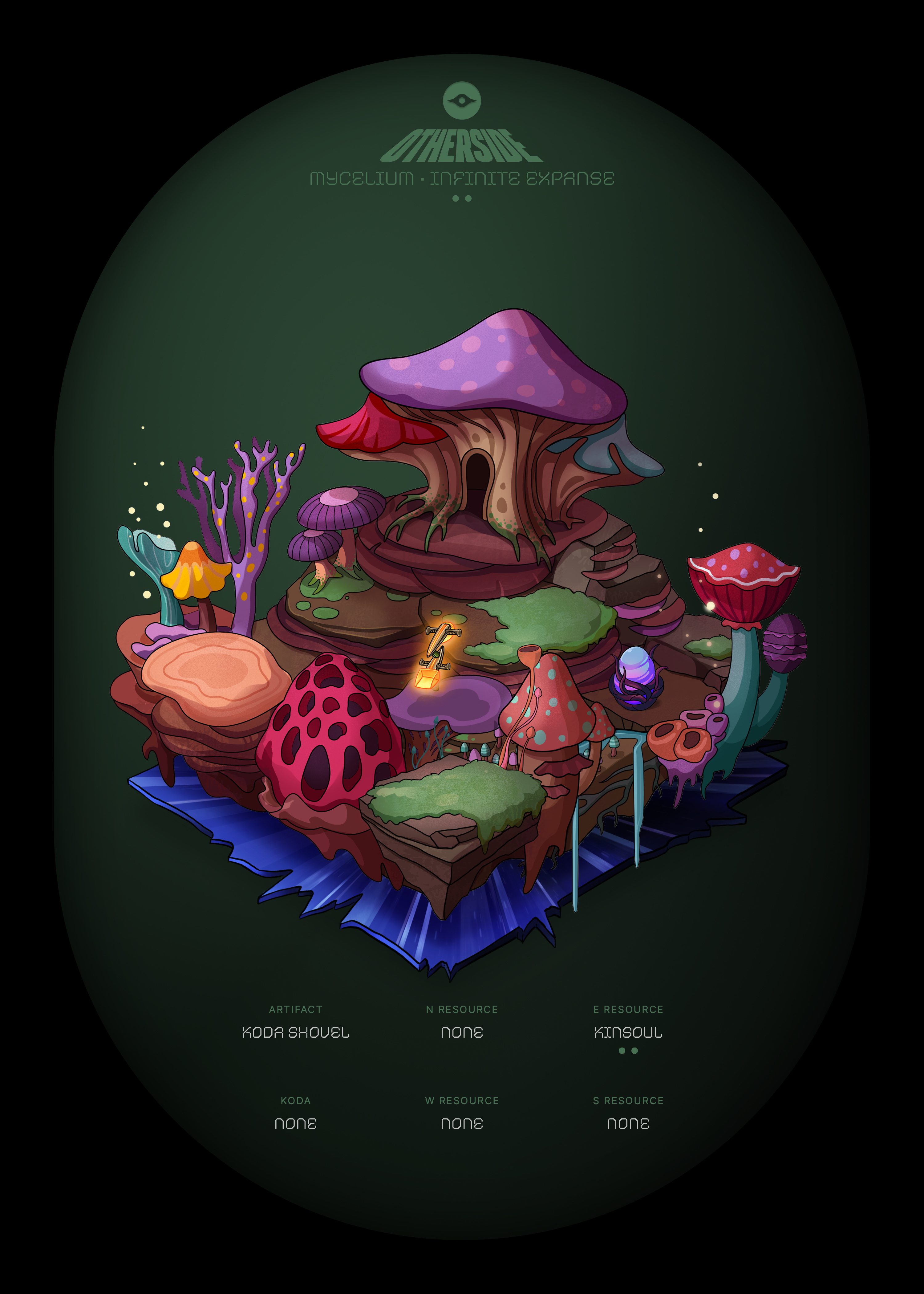 Otherdeed #57075 — Mycelium