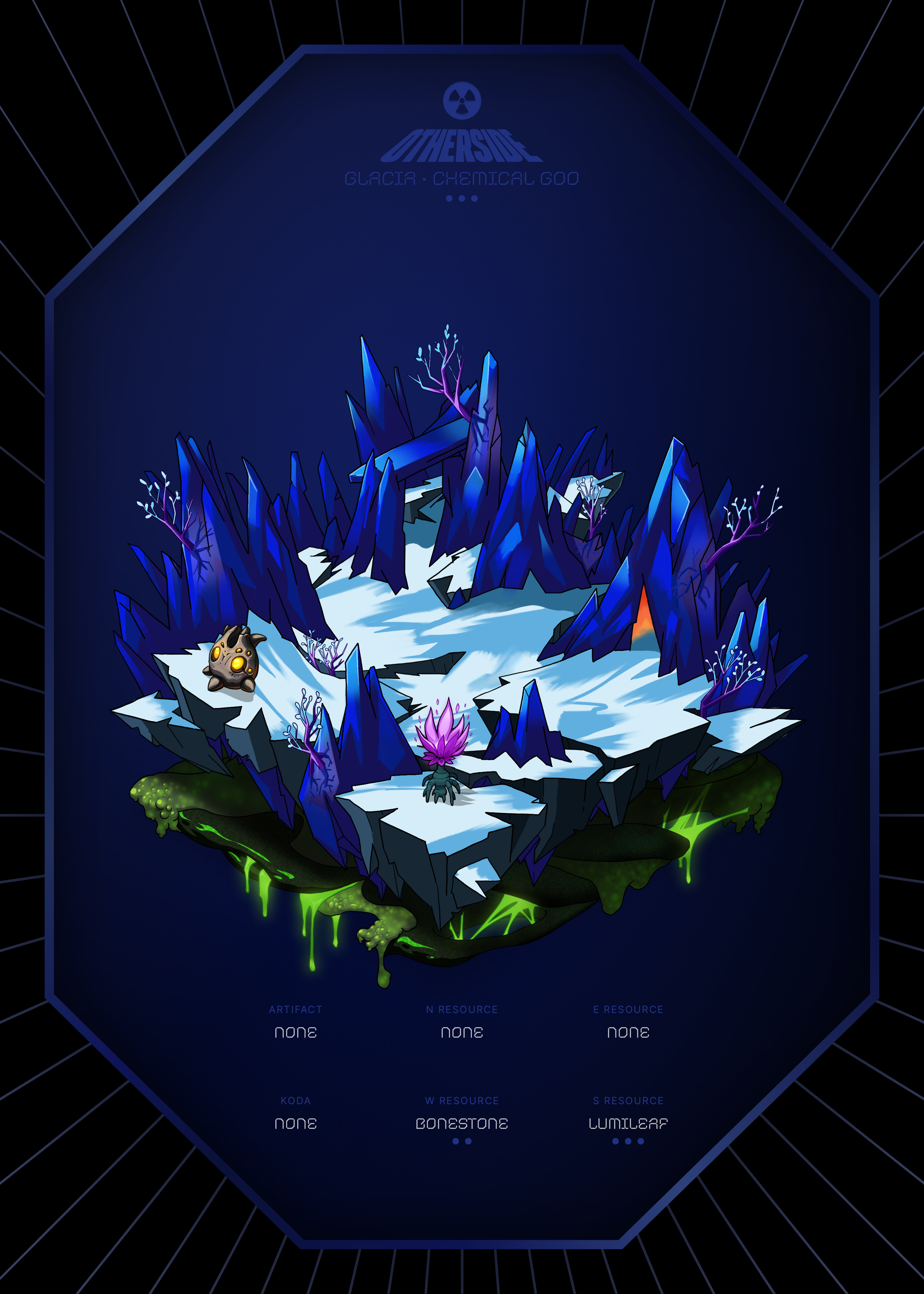 Otherdeed #18428 — Glacia