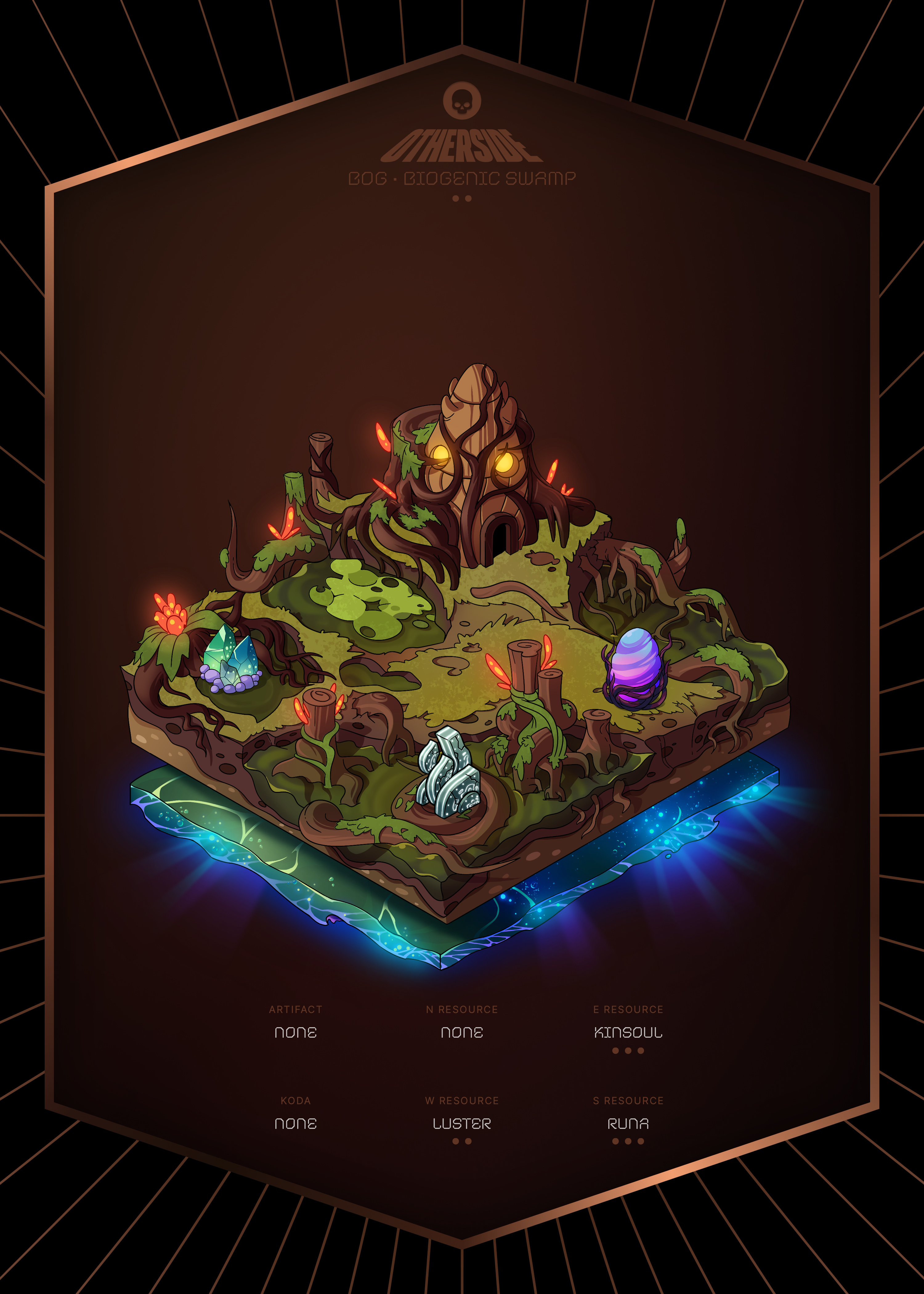 Otherdeed #8464 — Bog