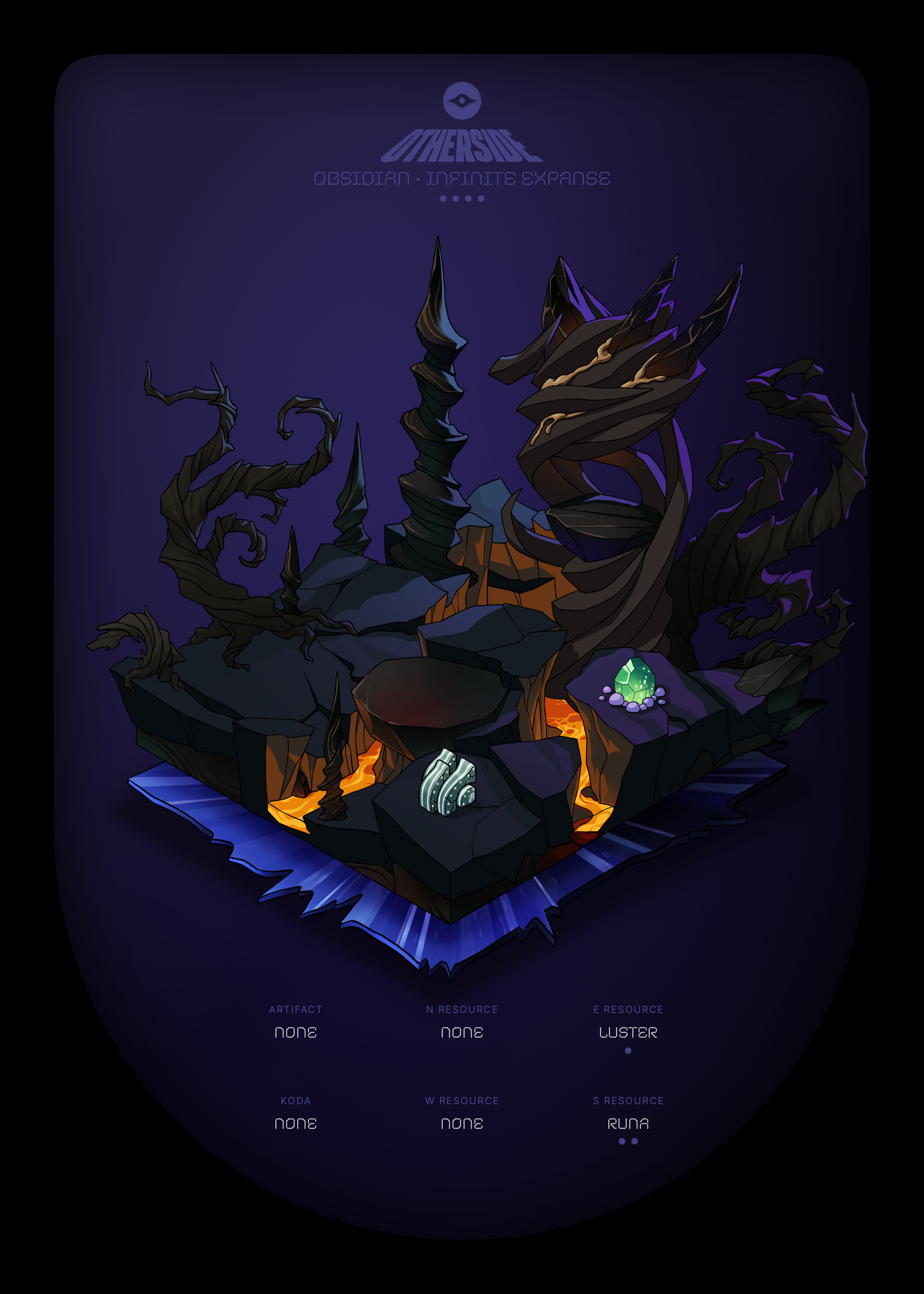 Otherdeed #60188 — Obsidian