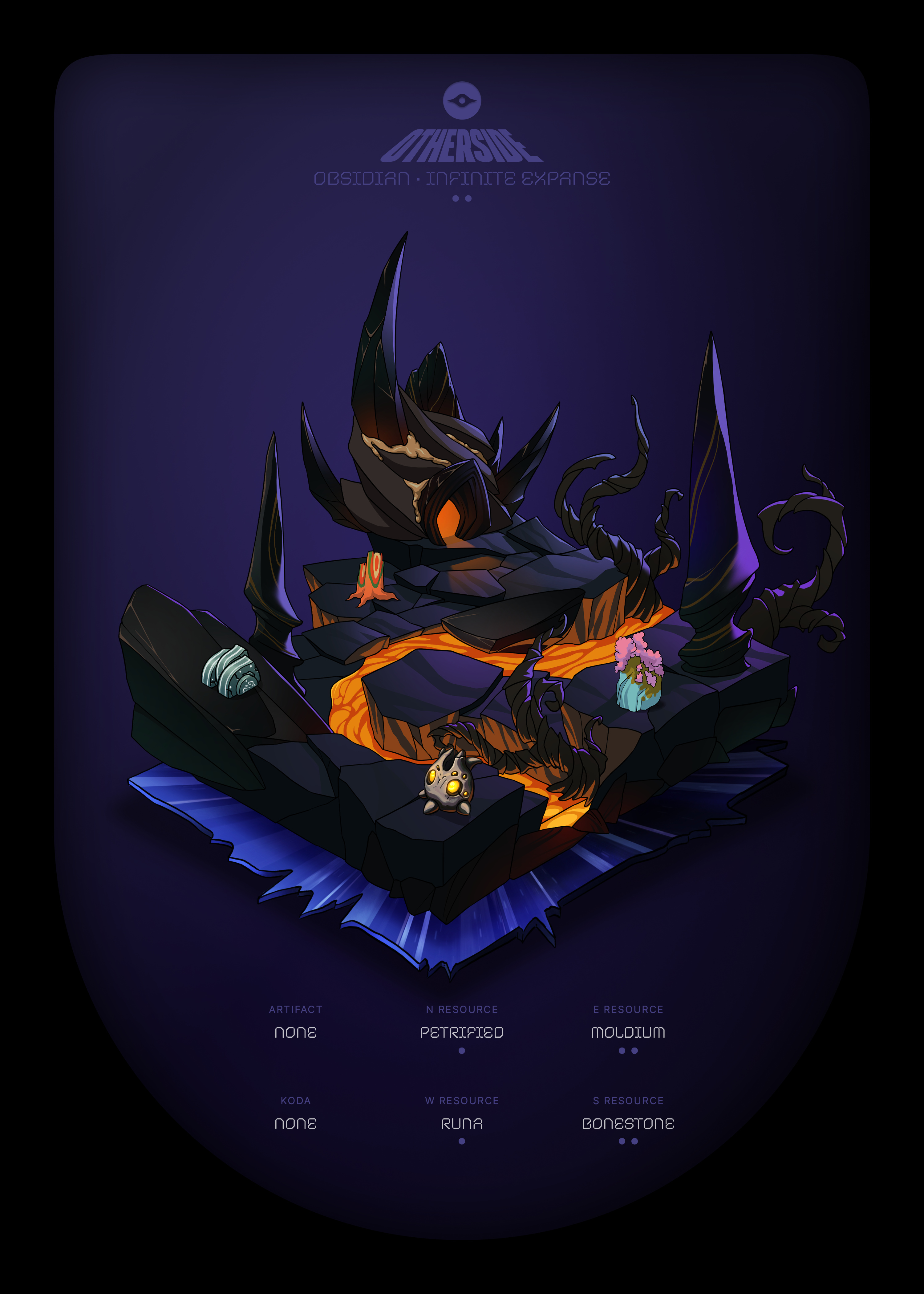 Otherdeed #60185 — Obsidian