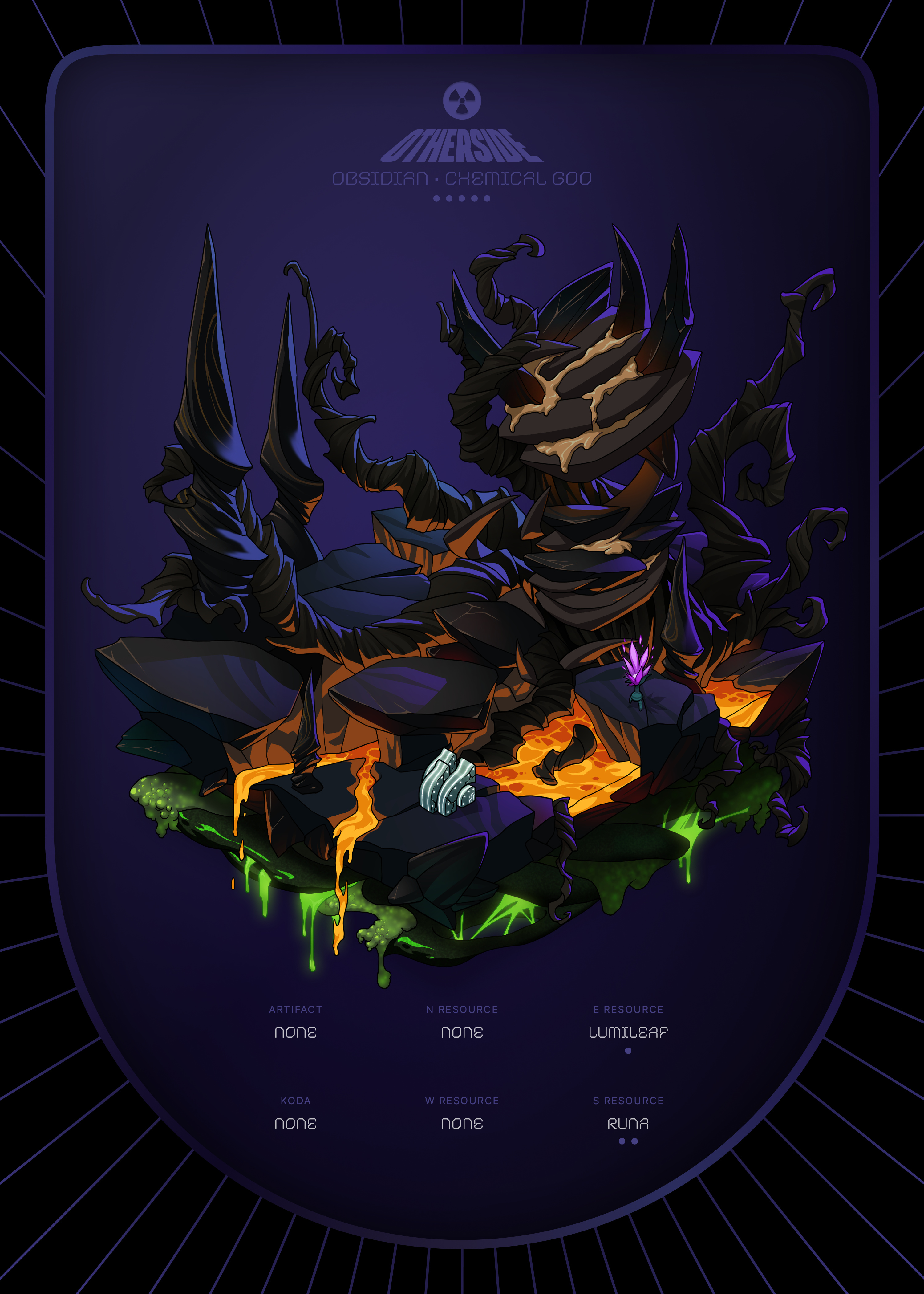 Otherdeed #12567 — Obsidian