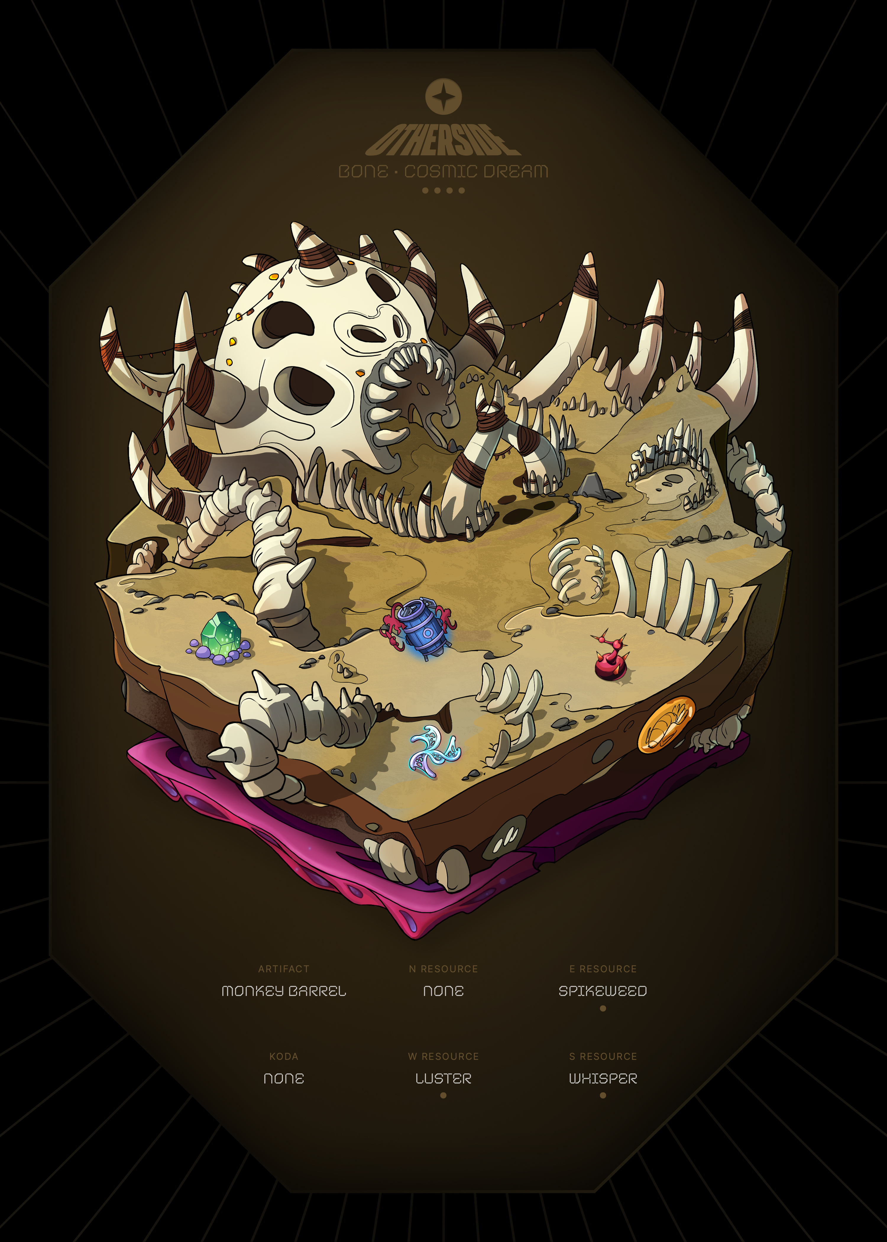 Otherdeed #98428 — Bone