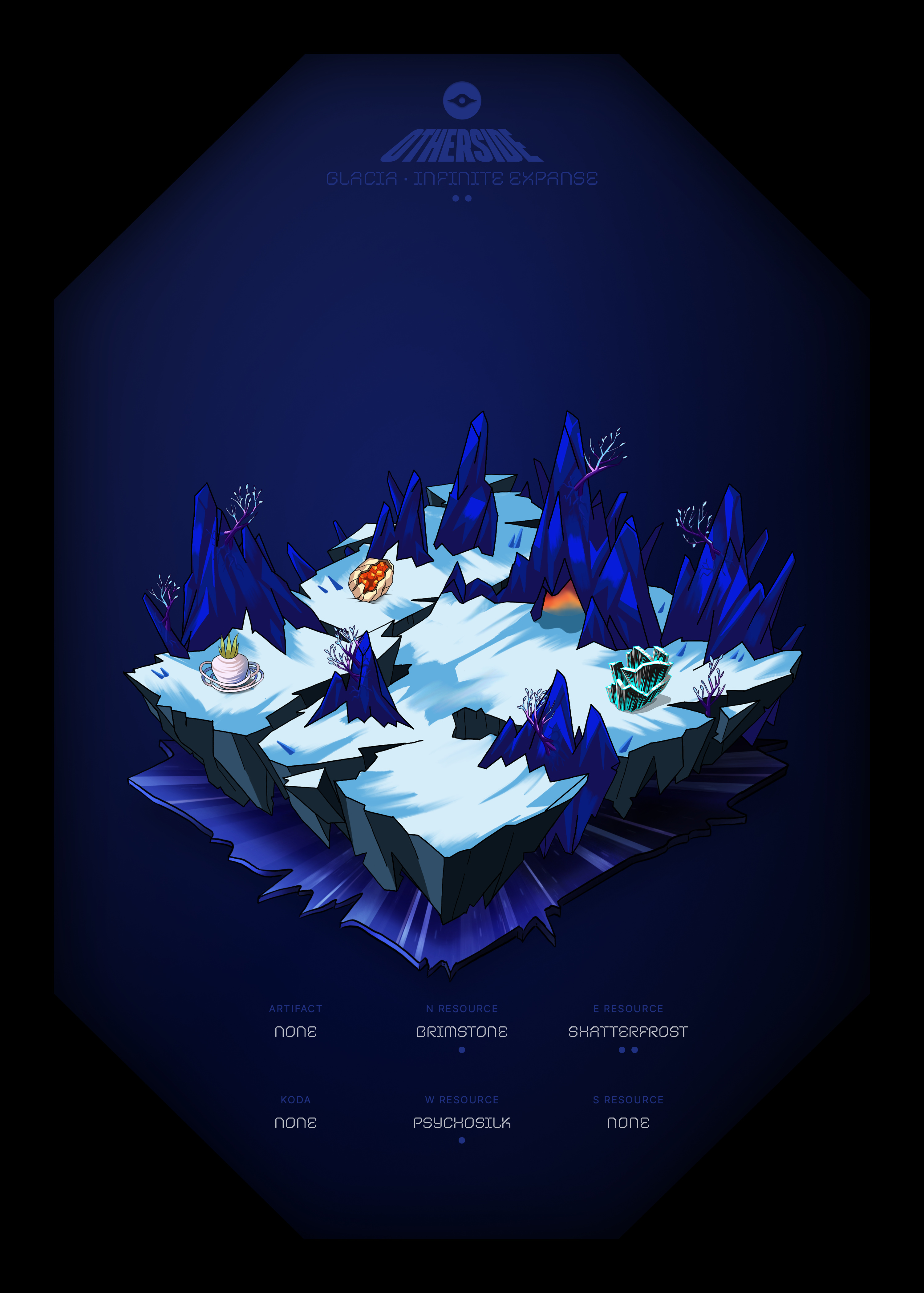 Otherdeed #58943 — Glacia