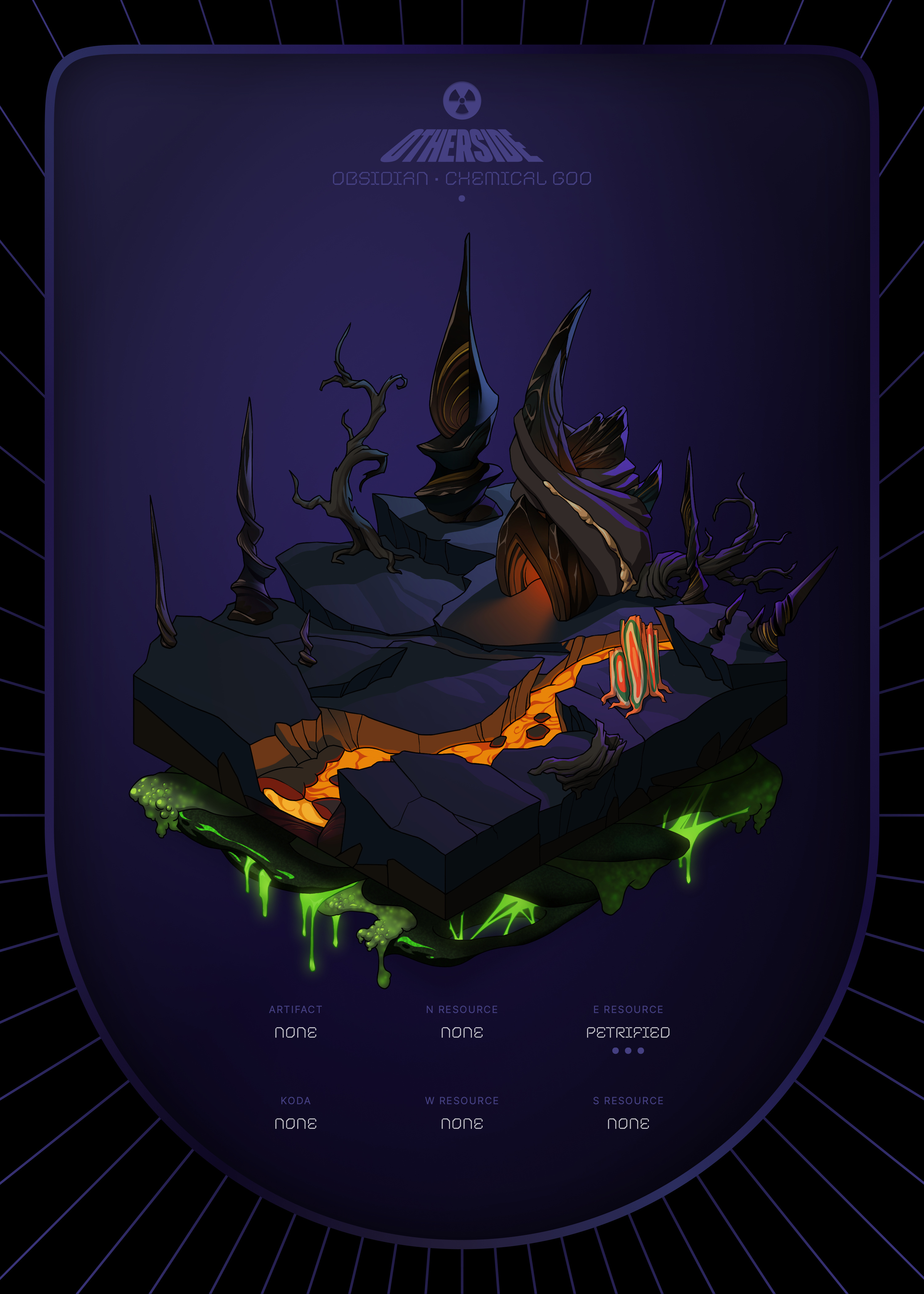 Otherdeed #15059 — Obsidian