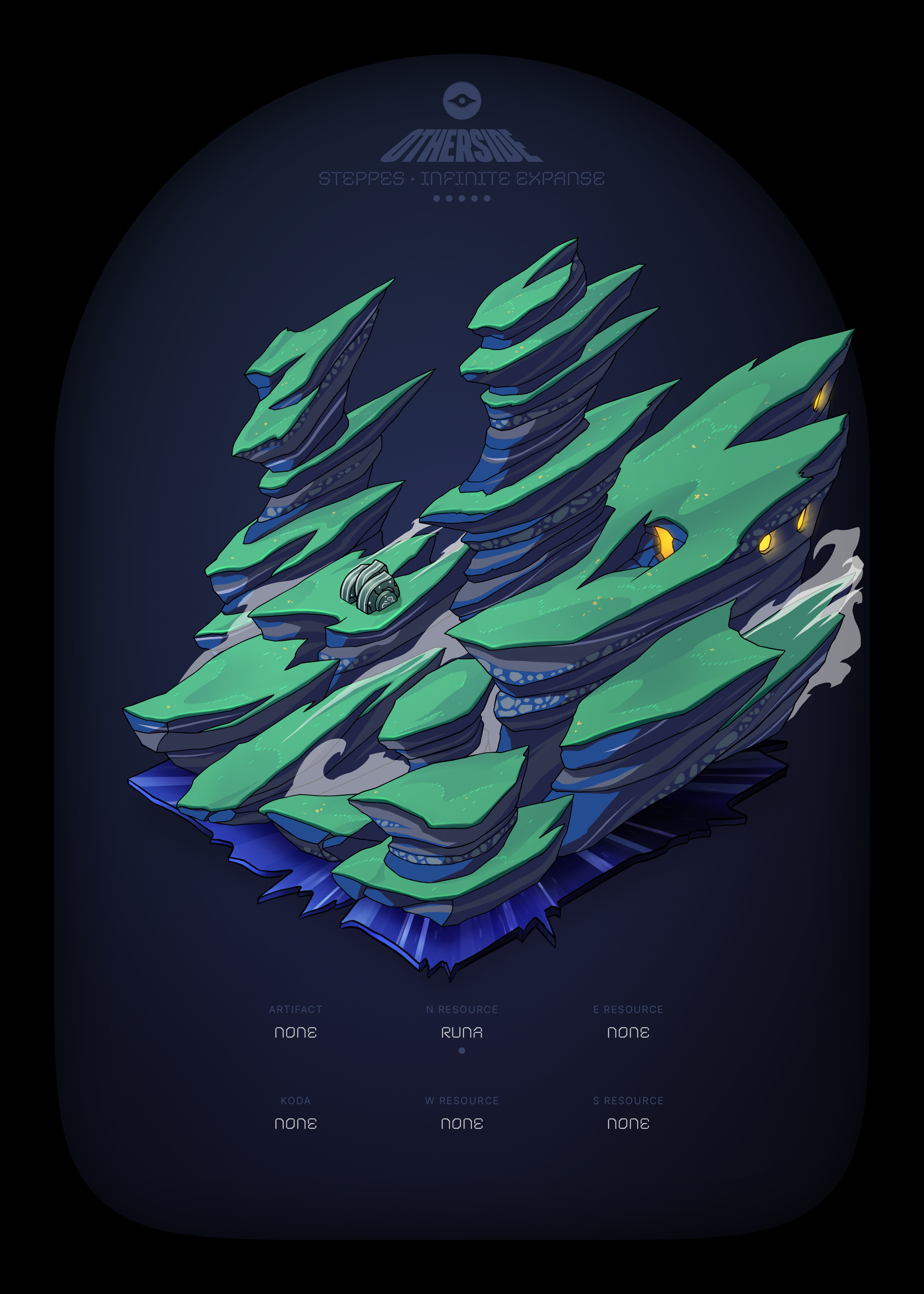 Otherdeed #40580 — Steppes