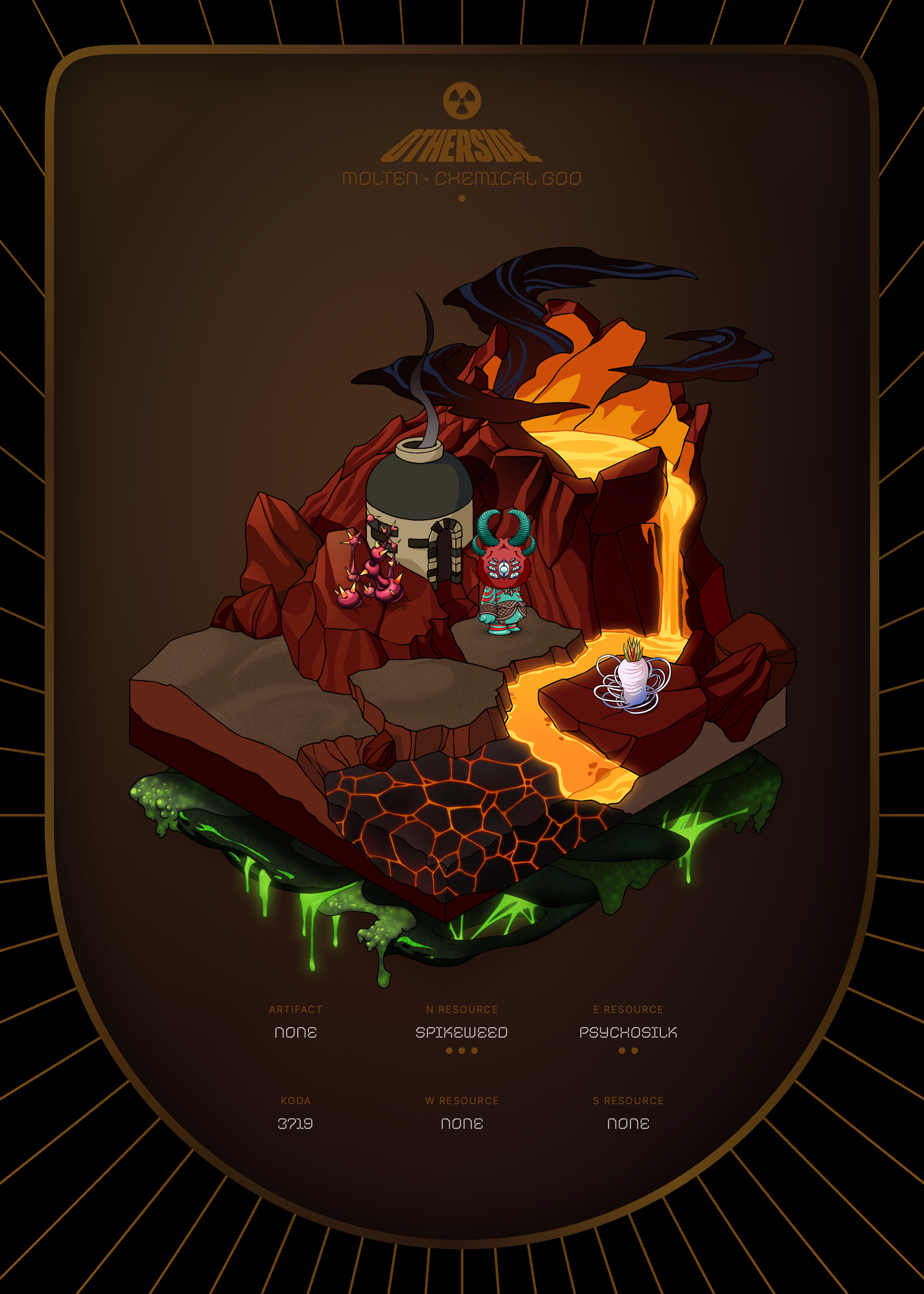 Otherdeed #11313 — Molten