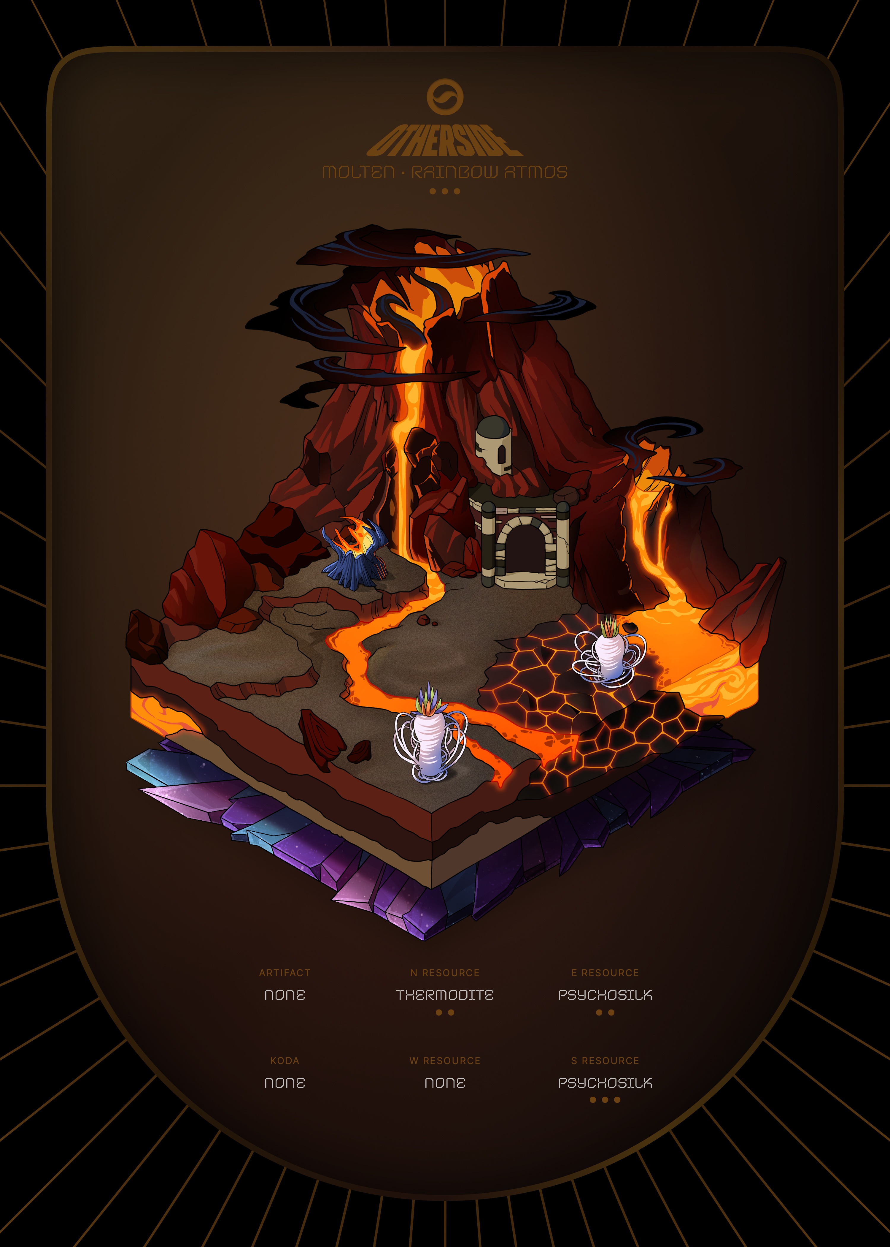 Otherdeed #75631 — Molten
