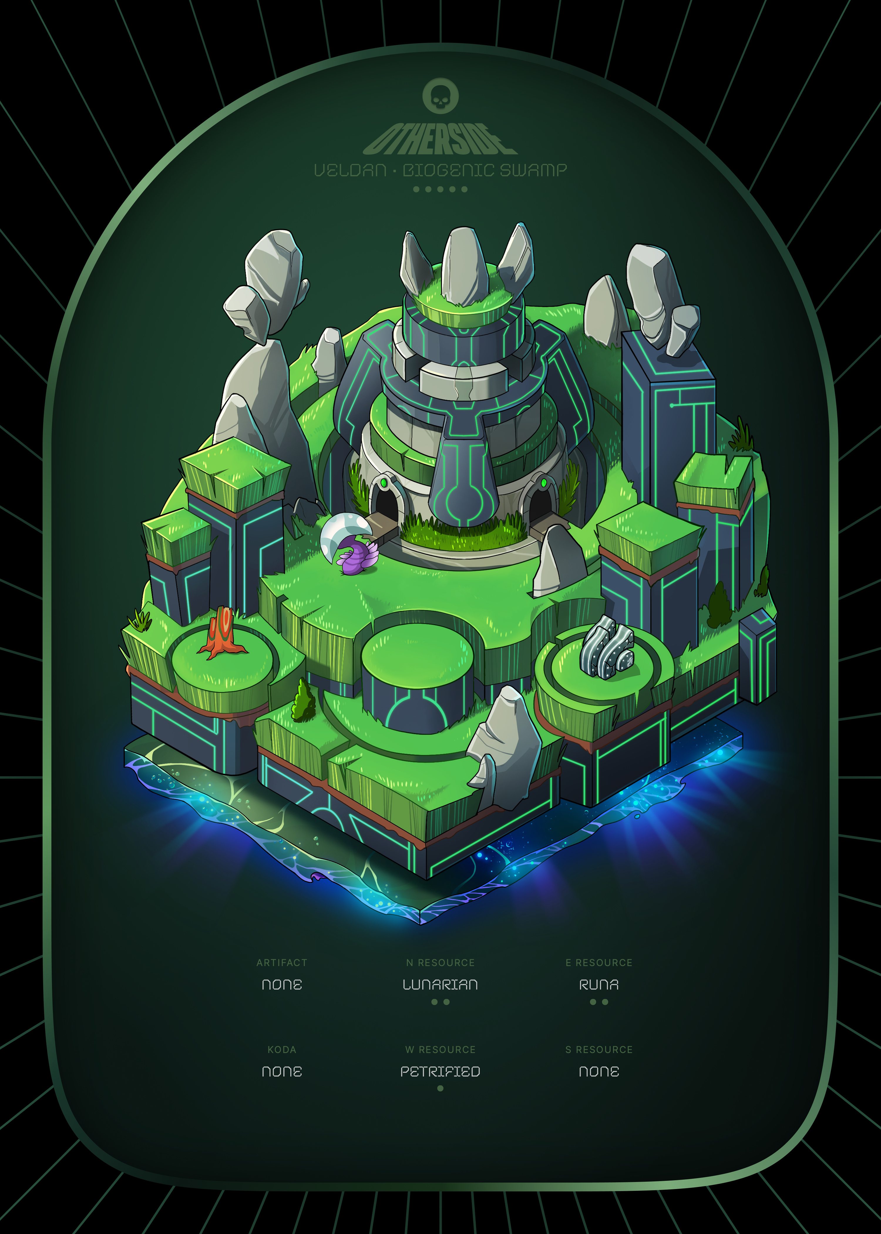 Otherdeed #3561 — Veldan