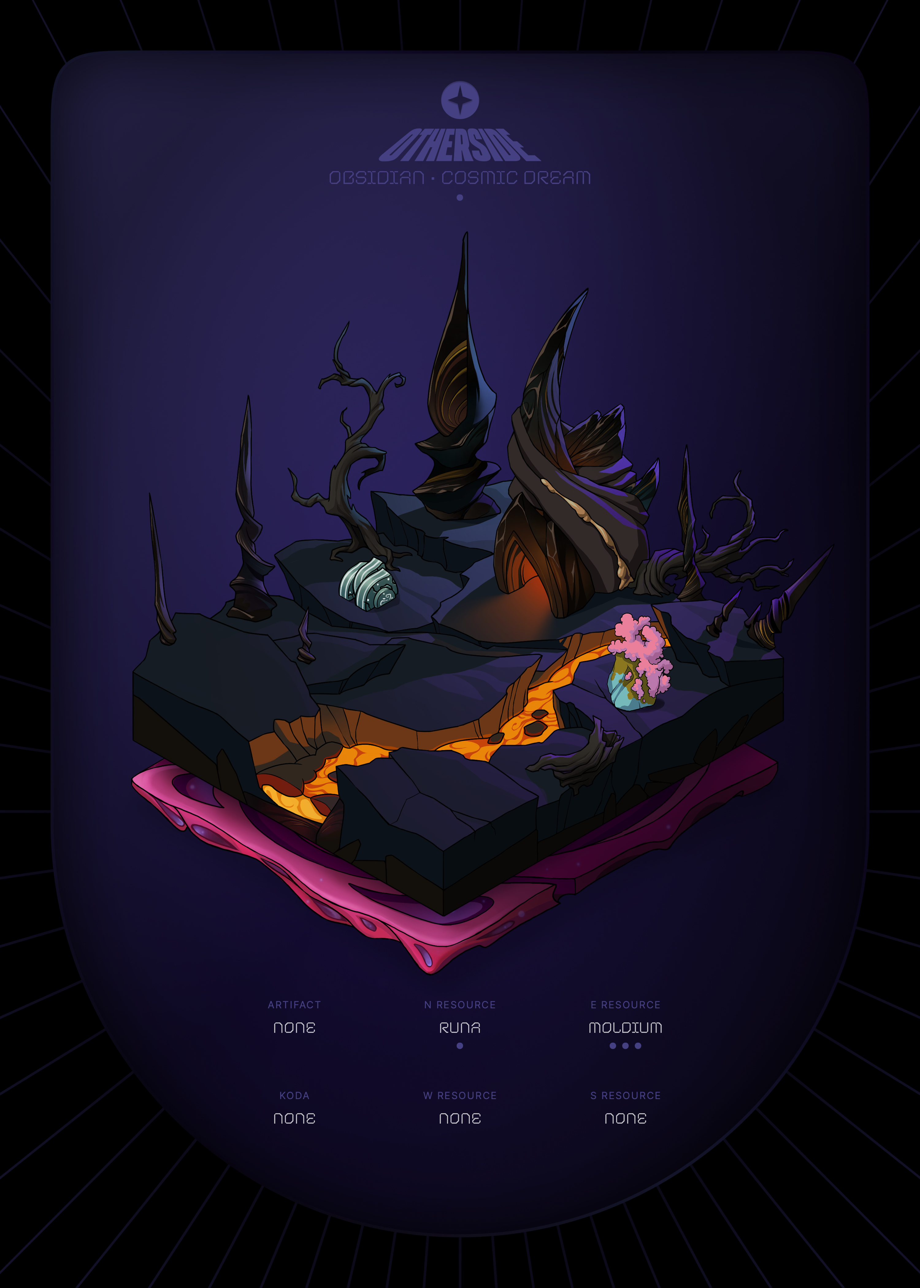 Otherdeed #38708 — Obsidian
