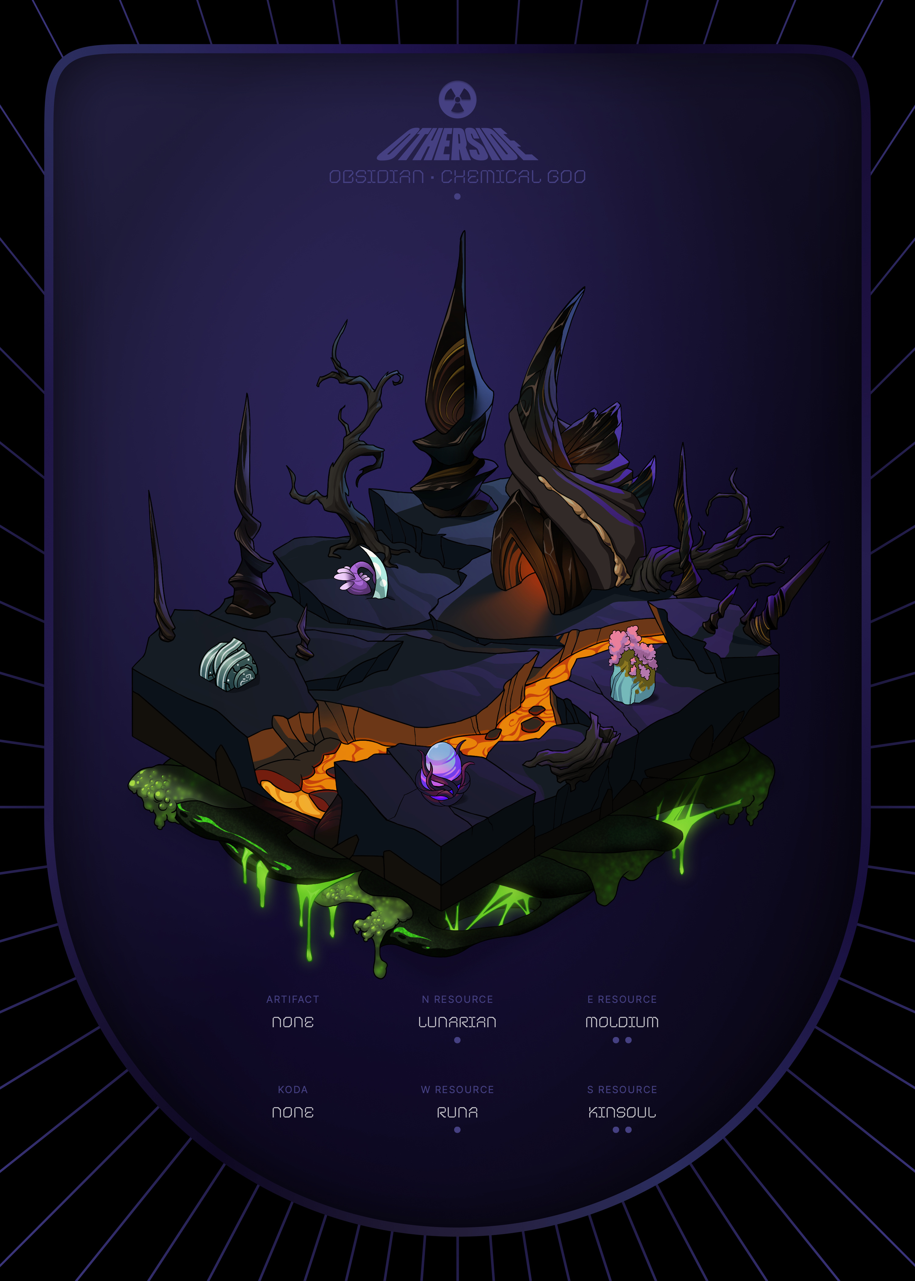 Otherdeed #23251 — Obsidian