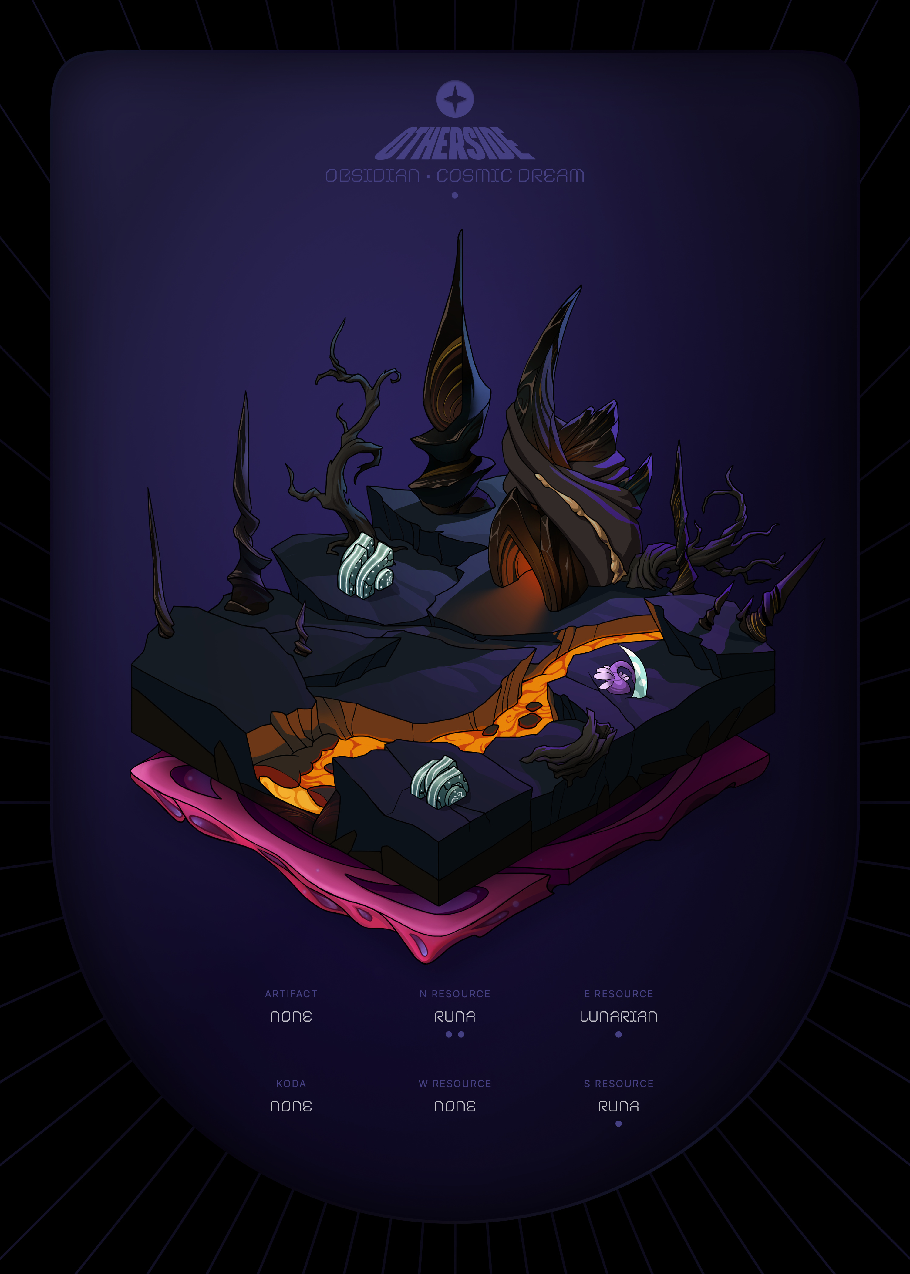Otherdeed #38249 — Obsidian