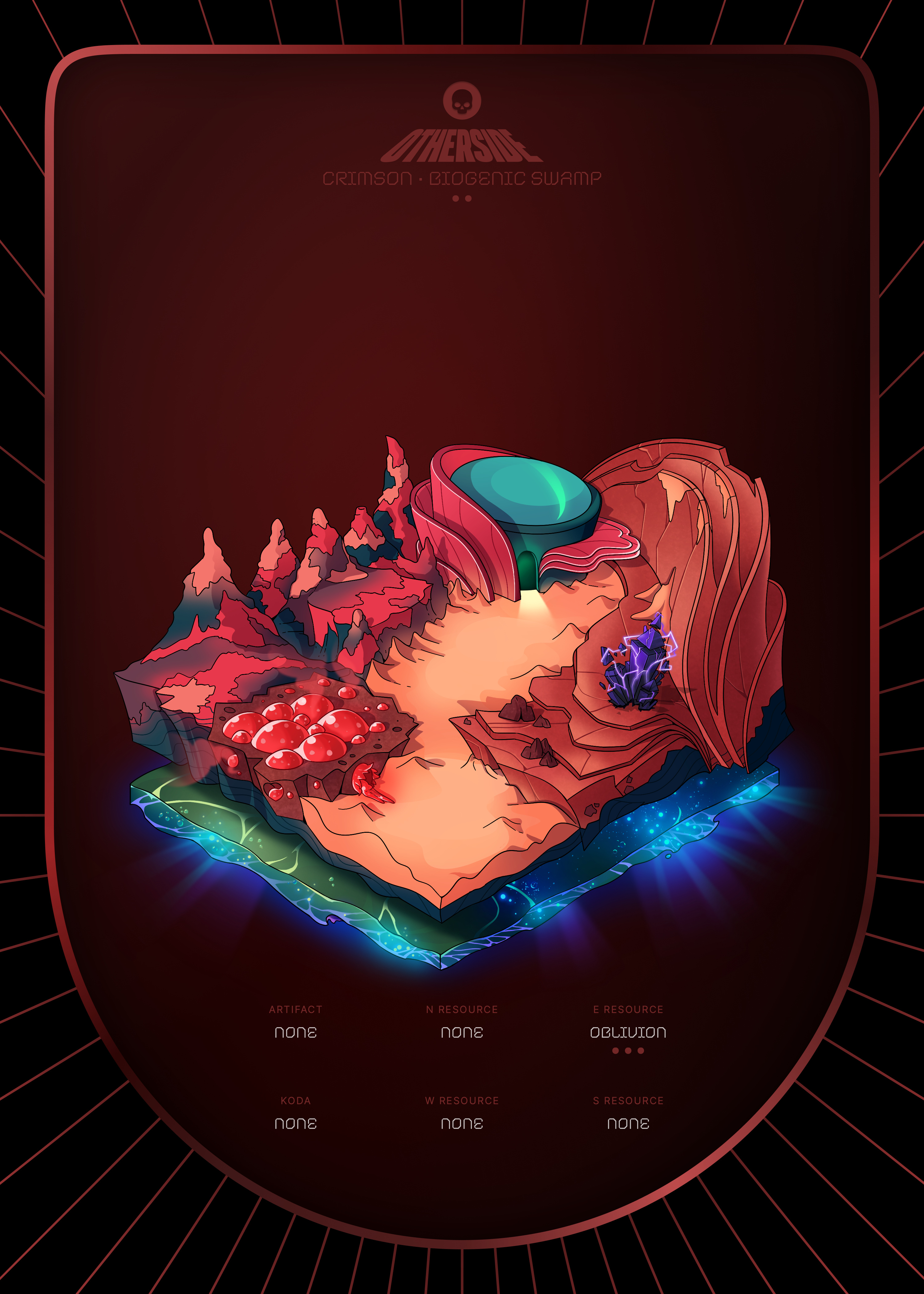 Otherdeed #7625 — Crimson