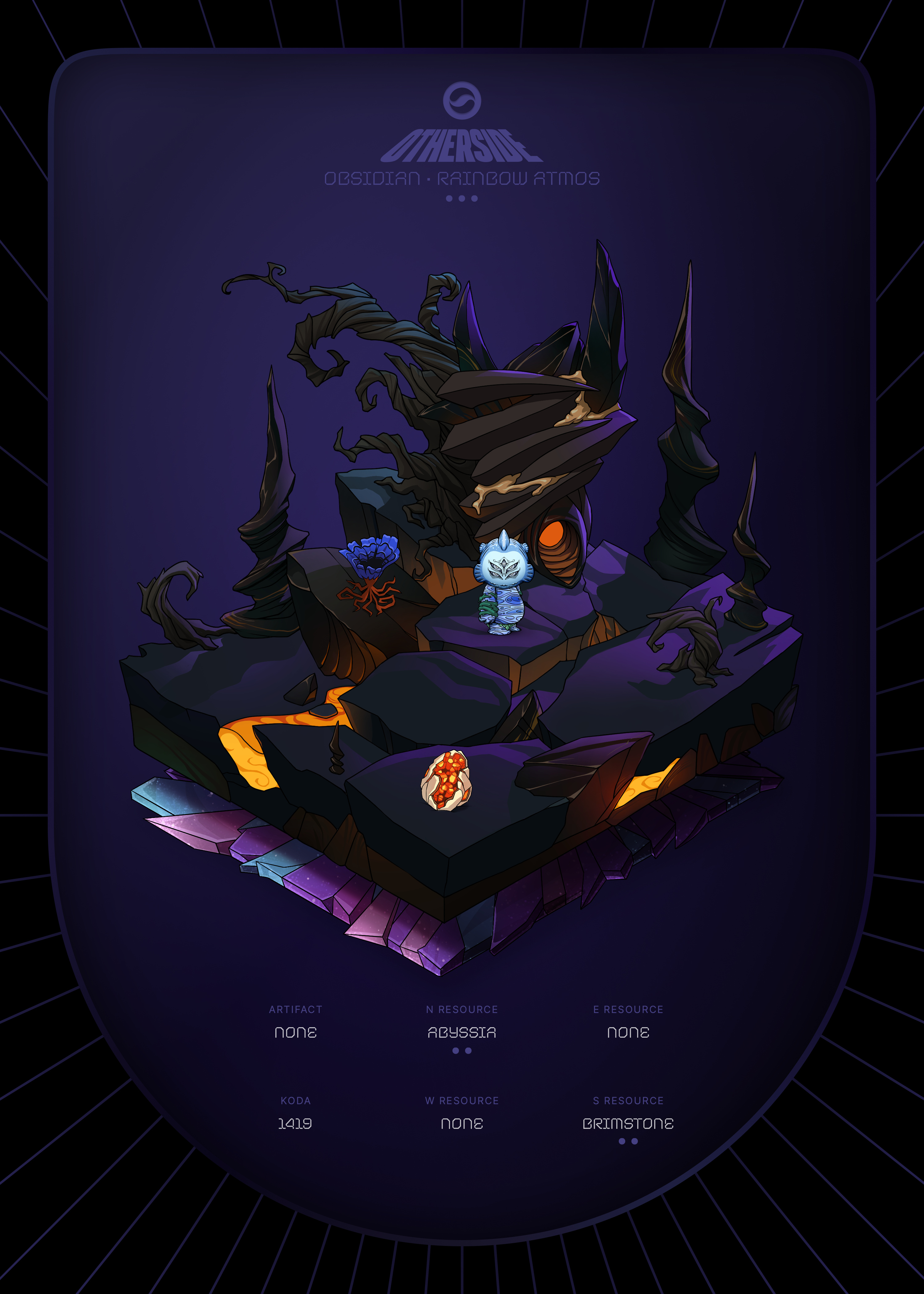 Otherdeed #65742 — Obsidian